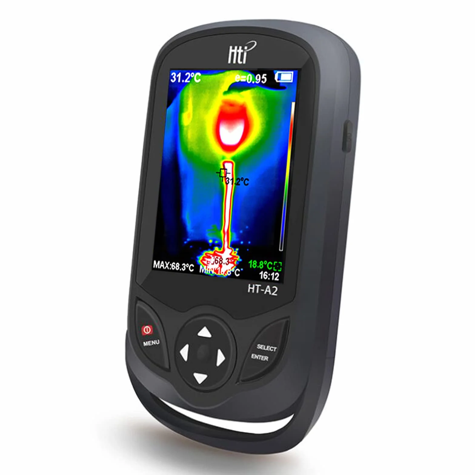 Kamera termowizyjna na podczerwień, 320 x 240, rozdzielczość na podczerwień, kamera termalna, przenośna, z funkcją termalną w czasie rzeczywistym, kolorowy wyświetlacz