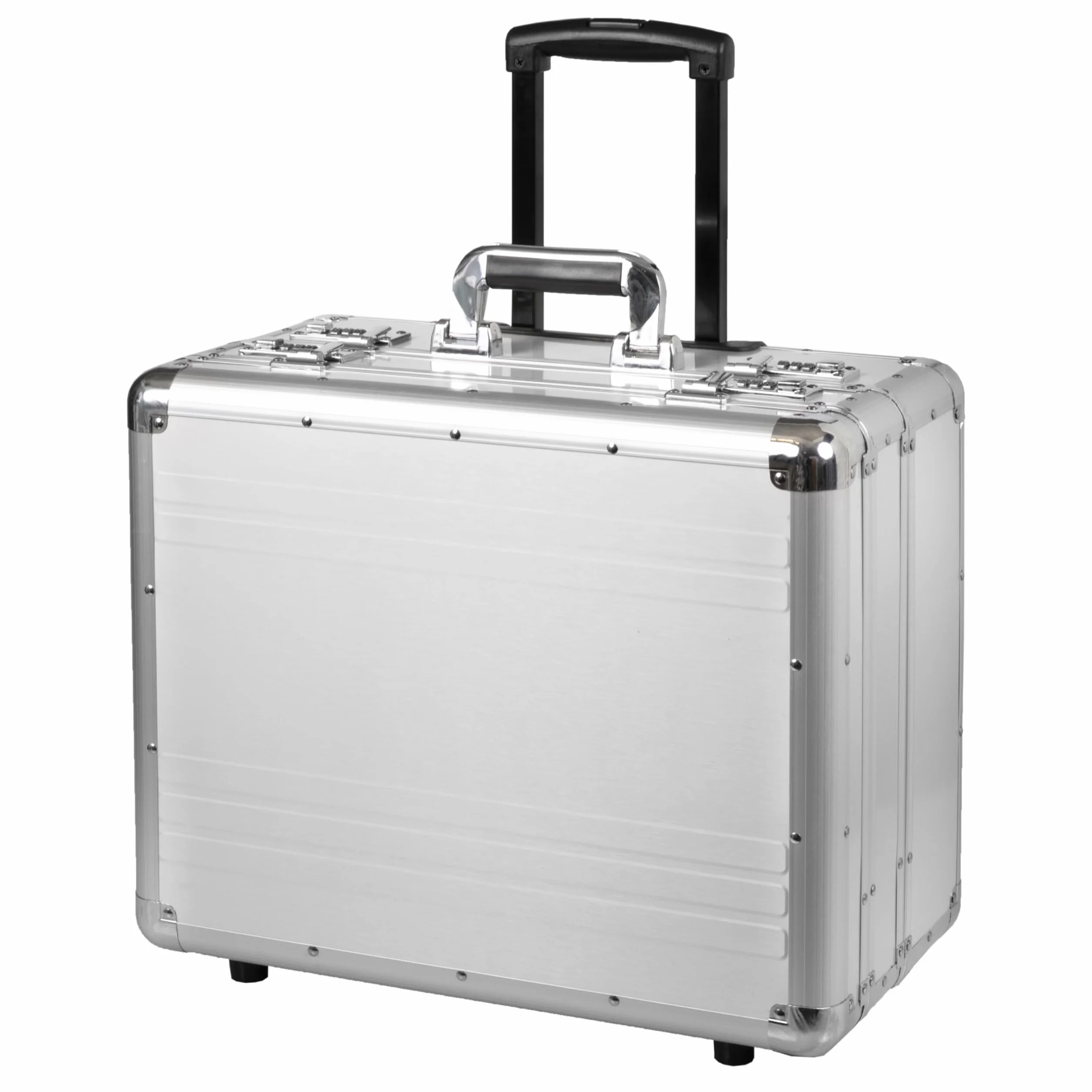 Alumaxx Attaché Venture walizka na laptopa, srebro, 45 × 38,5 × 25 cm, walizka na laptopa
