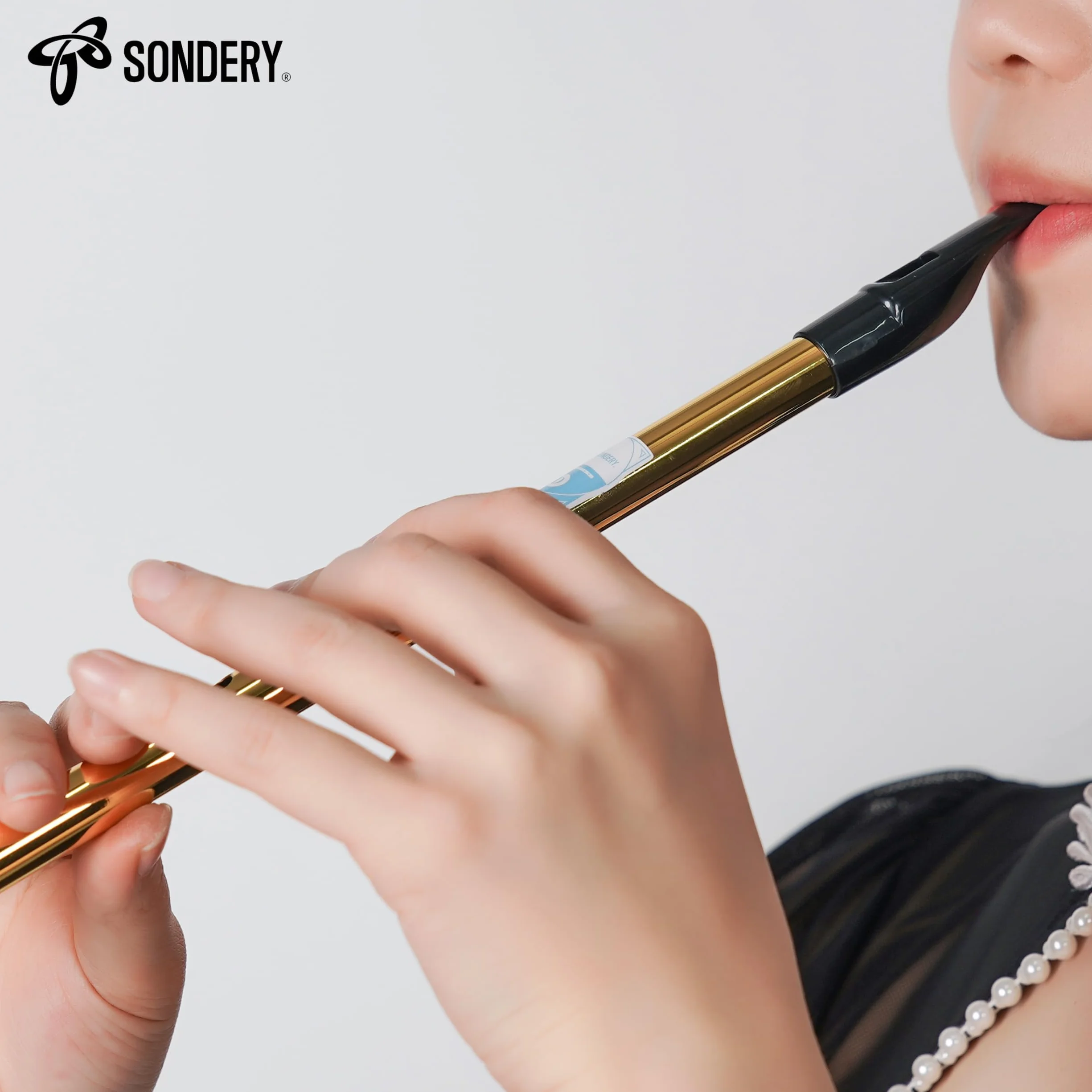 Irish Tin Whistle Key of D Brass Penny Whistle