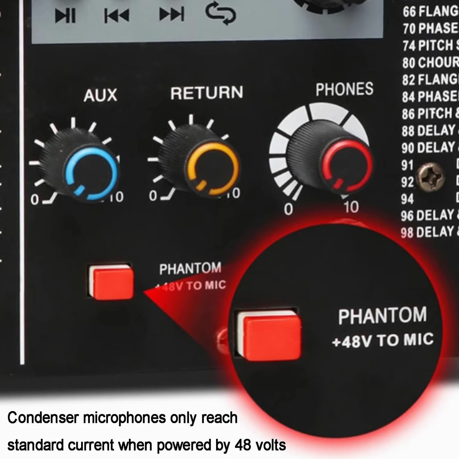 8-kanałowy mikser liniowy stereo – przedwzmacniacze mikrofonowe, mikser audio do montażu w szafie z 3-pasmowym korektorem na kanał, odtwarzanie USB/MP3, wejścia XLR do studia nagraniowego, koncertów