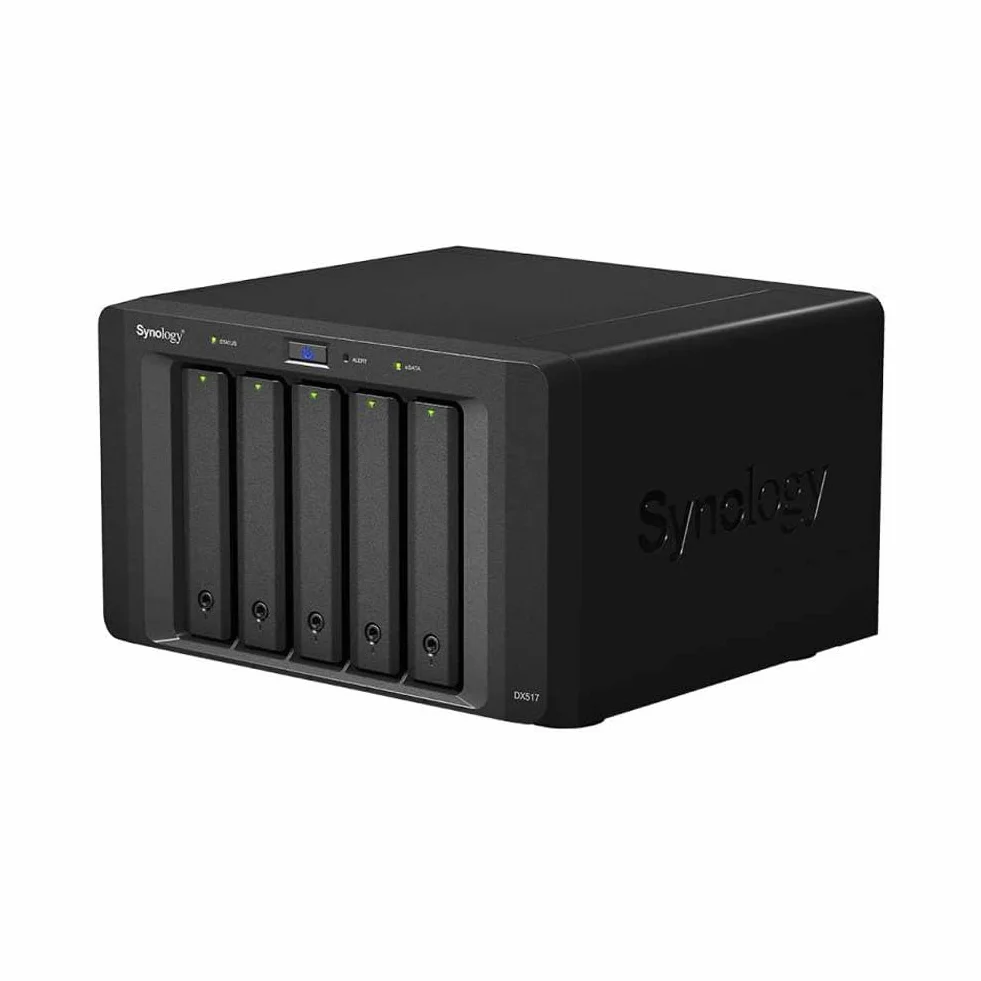 Synology DX517 boîtier de disques Bureau Noir