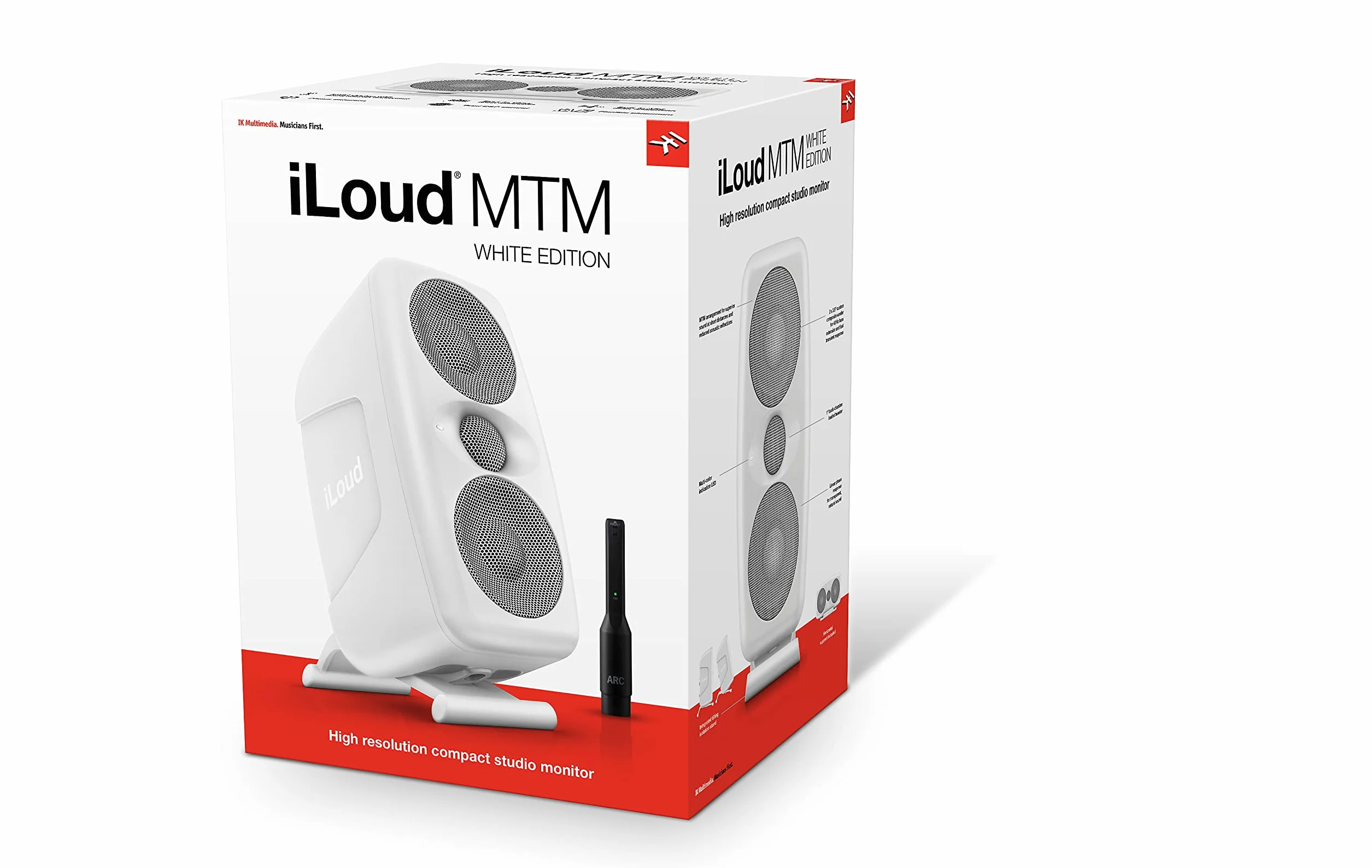Ik Multimedia Iloud Mtm Monitory Studyjne, Biały, 20 x 20 x 20 cm