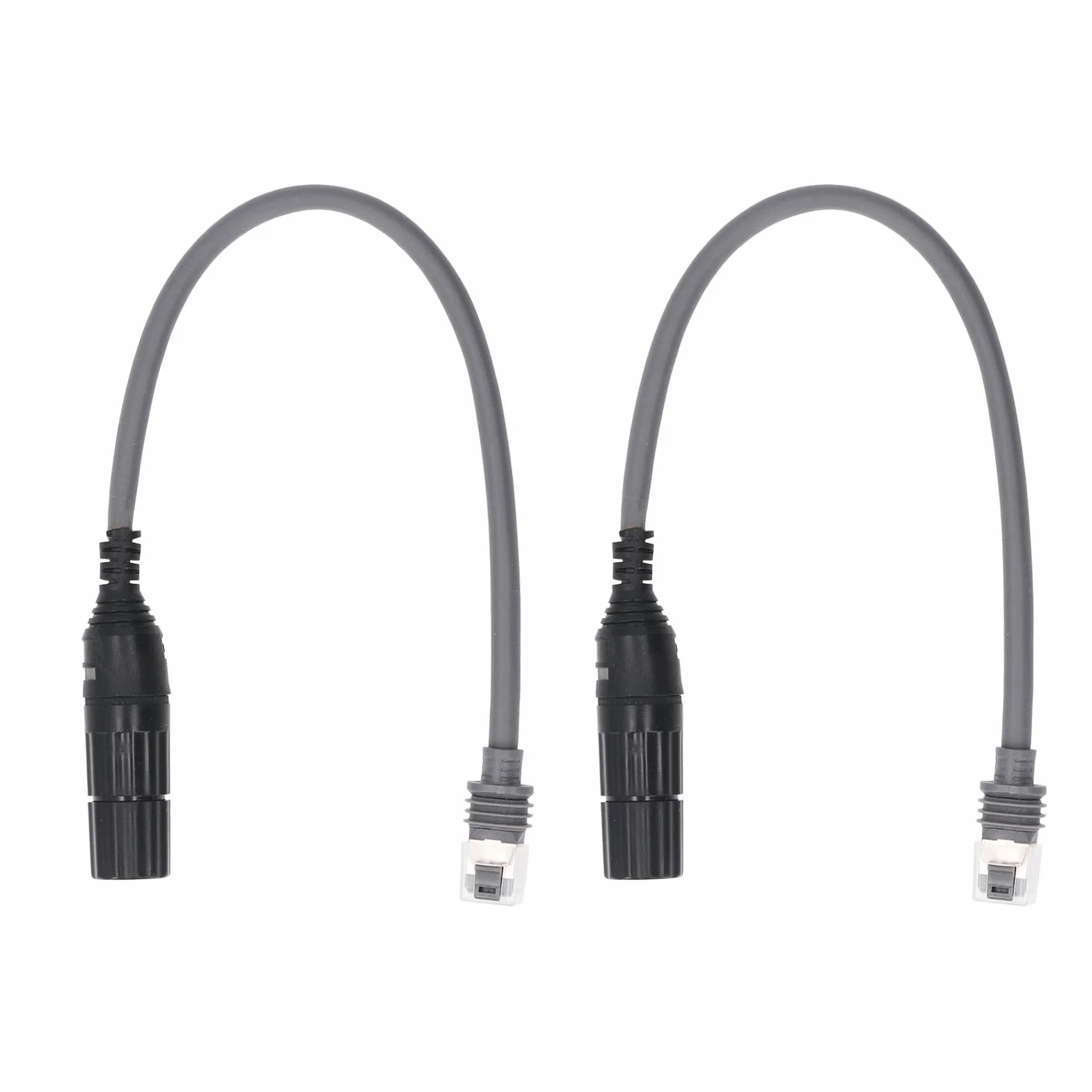 SPX Adapter Męski na RJ45 Złącze żeńskie do Prostokątnego Przedłużacza Kabla Satelitarnego Gen 3 V3, Wodoodporny Adapter Ethernet do Gen 3