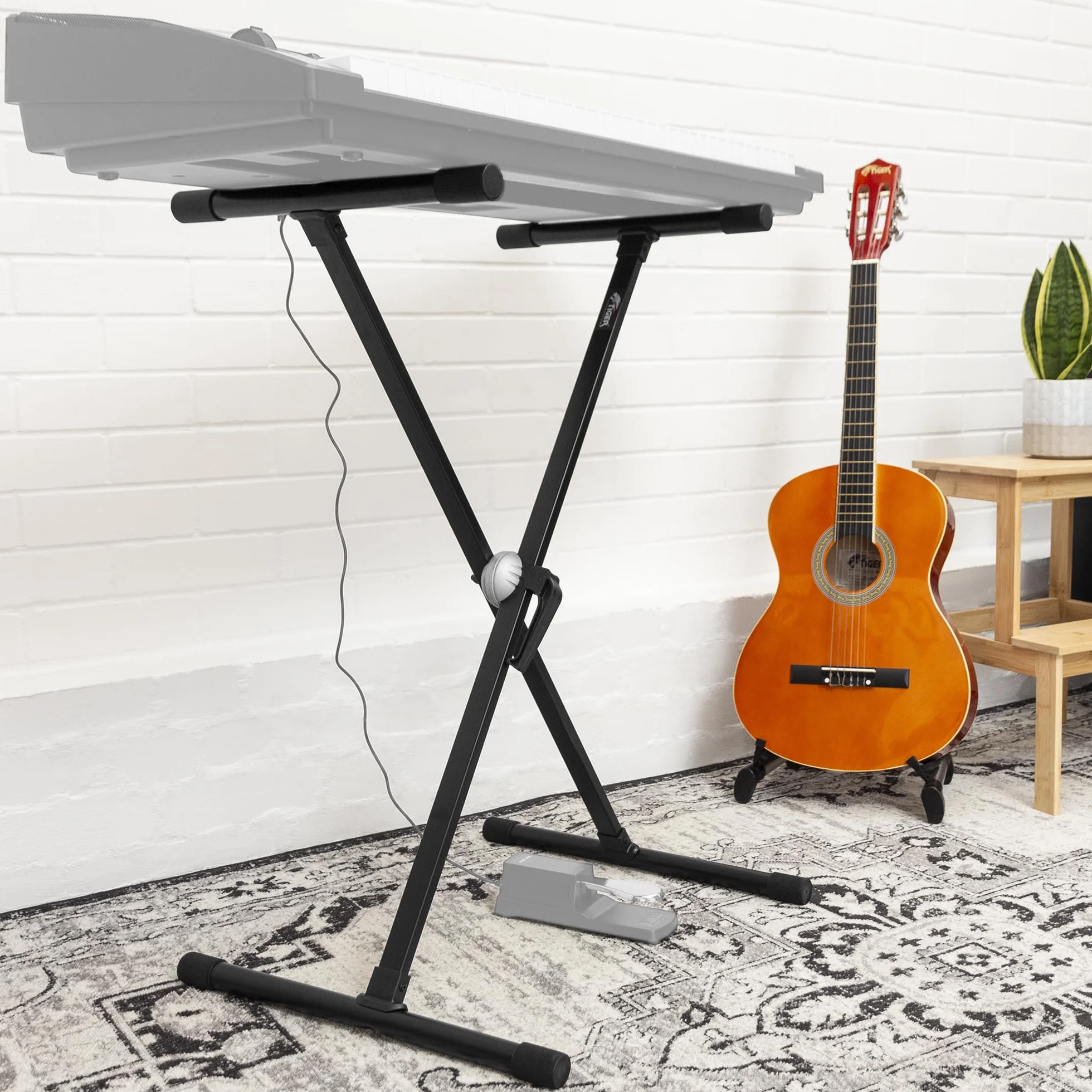 TIGER KYS7-BK statyw keyboardowy czarny