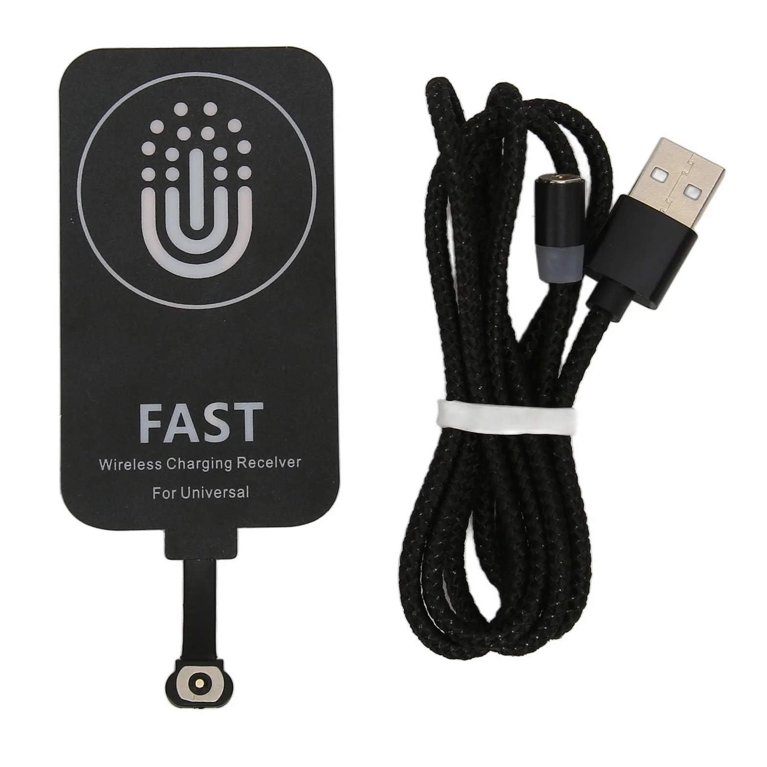 Odbiornik ładowania USB C, typ C, bezprzewodowy odbiornik indukcyjny, adapter bezprzewodowy, ładowarka, odbiornik ładowania, do smartfonów z interfejsem typu C