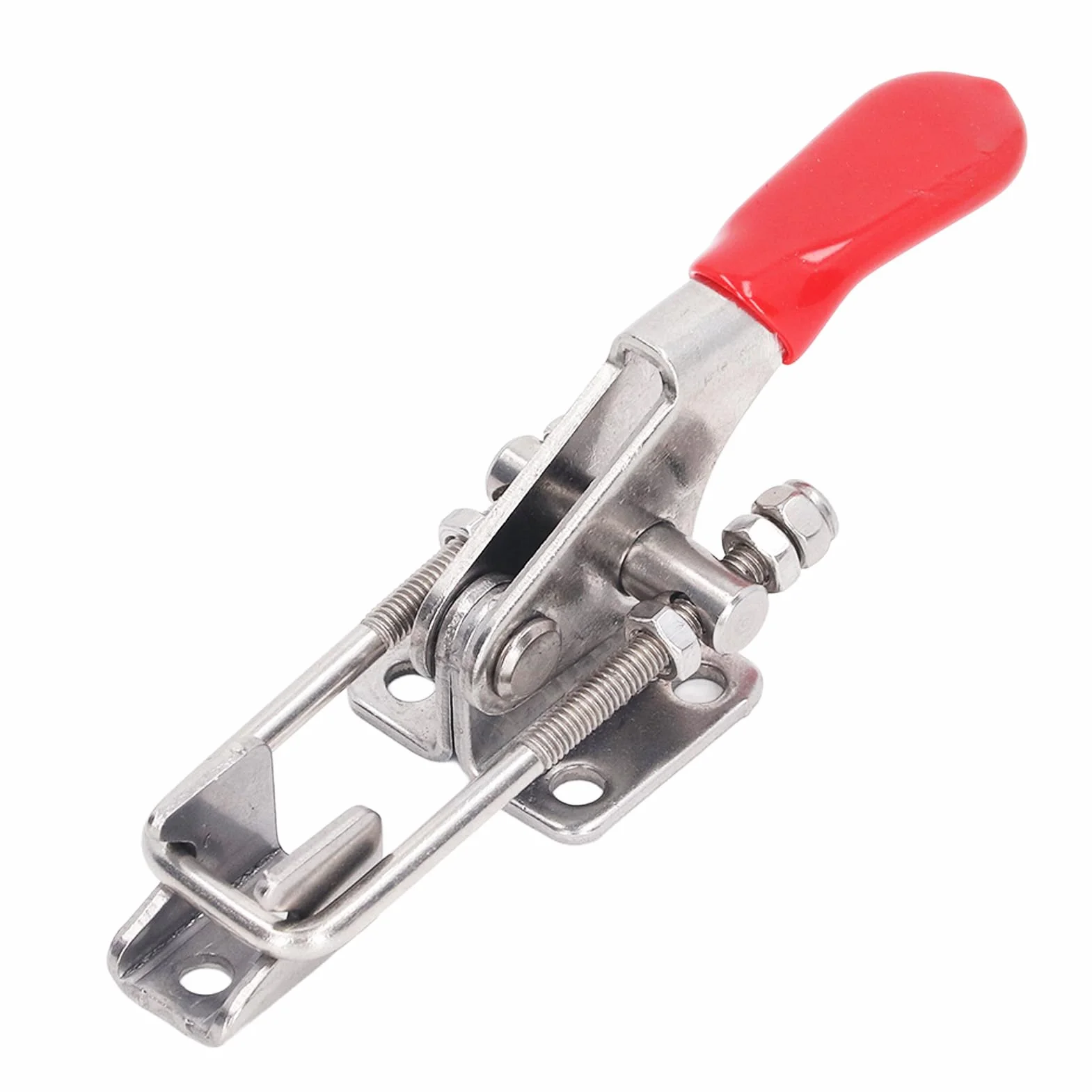 Push Pull Regulowany Zacisk Kolanowy, Narzędzie Ręczne Quick Release Stal Nierdzewna 304 Samozamykająca Się Klamra W Kształcie Litery U Typ Zatrzasku Szybkozaciskowy Zacisk Kolanowy Siła Zacisku 163 K