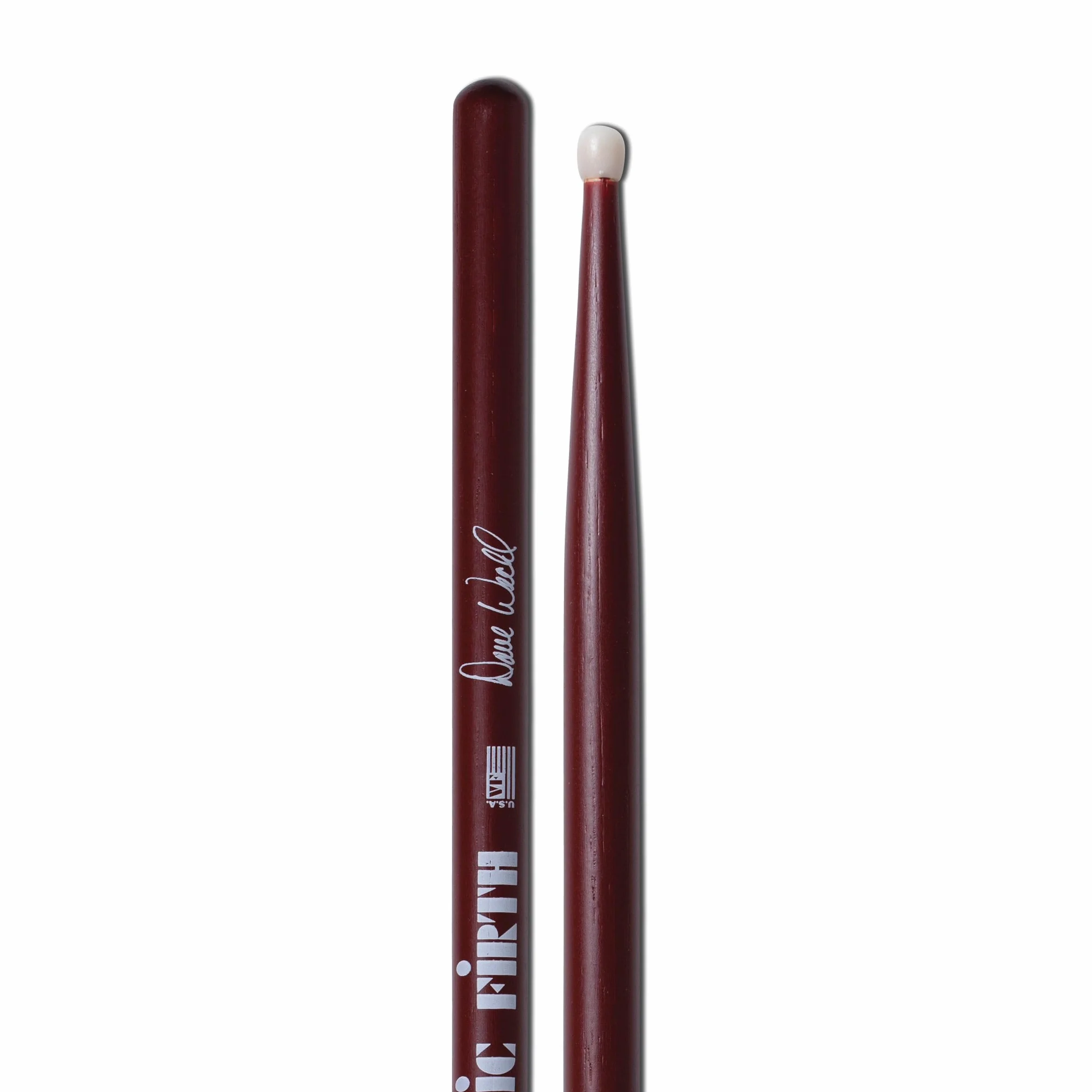 Vic Firth Dave Weckl podpis amerykańska hikory nylonowa końcówka pałeczki