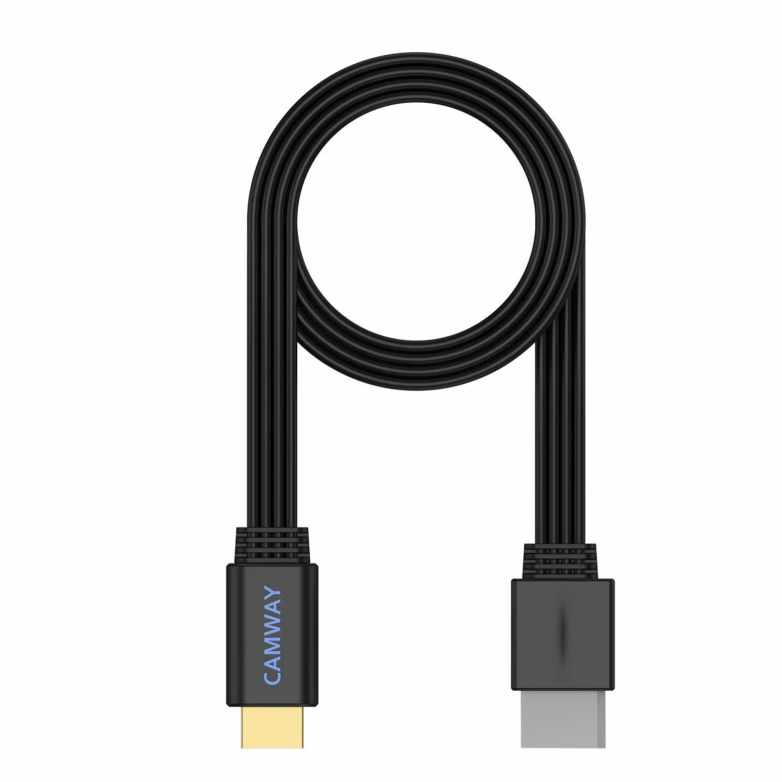 CAMWAY Konwerter Wii na HDMI 1080P/720P z kablem 150 cm, obsługuje NTSC 480i/480p, Pal 576i, Wii na HDMI do telewizora HDTV i monitora, Plug i Paly, kolor czarny