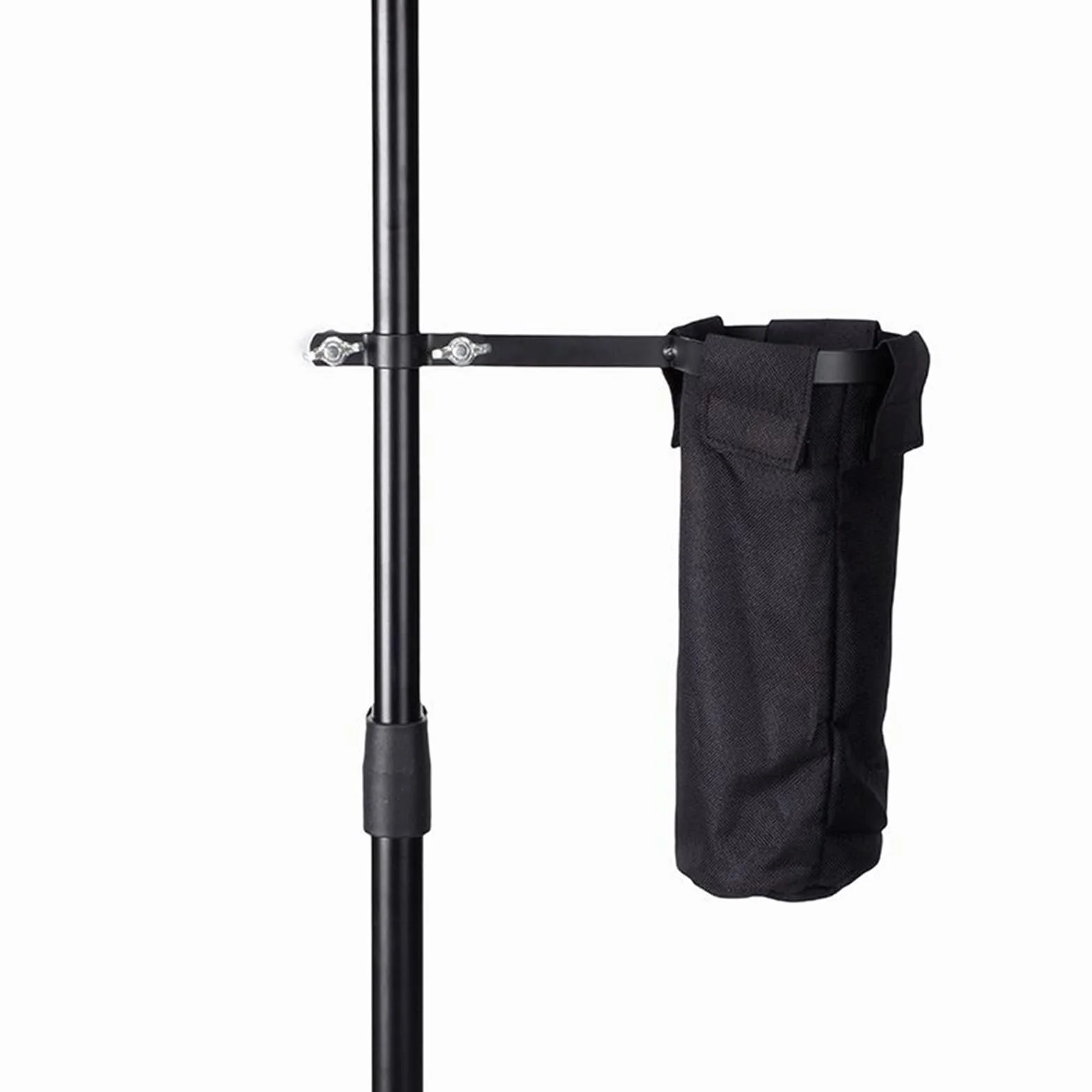 Drumstick Bag, Drumstick Holder, Large Capacity Organizer Pouch, 14x25cm with Clamp-On Lockable Strap for Kids Adults Airplane Field Hockey Marching Percussion