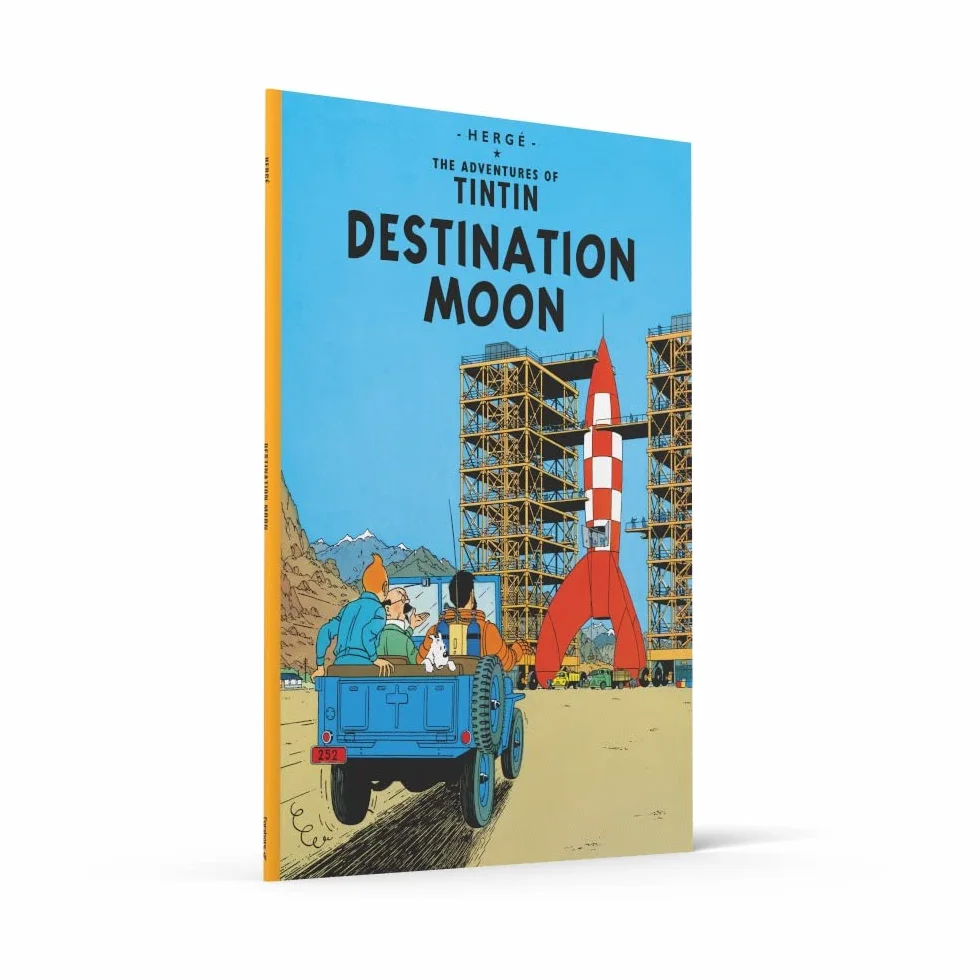 Destination Moon: The Official Classic Children’s Illustrated Mystery Adventure Series (The Adventures of Tintin)