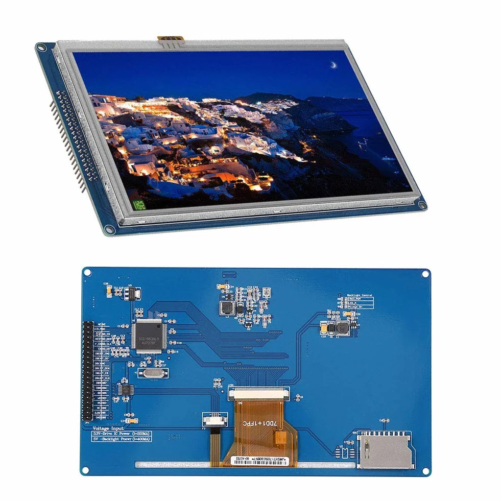 Moduł wyświetlacza TFT LCD 7 cali 800x480 kolorowy ekran dotykowy panel AVR STM32 ARM SSD1963