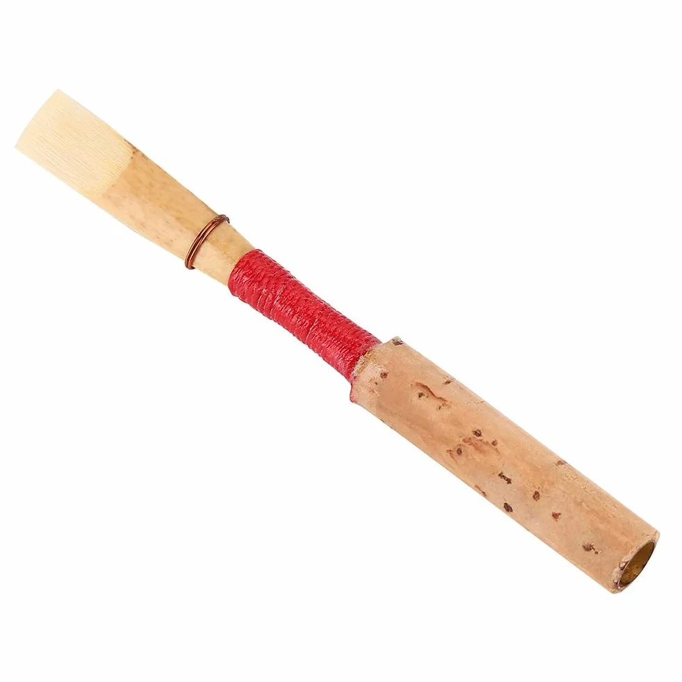 VBESTLIFE Stroiki do oboju, 5 sztuk, Średnia siła, Bambus, Transparentny, Oboe Reeds, C-dur, Classic