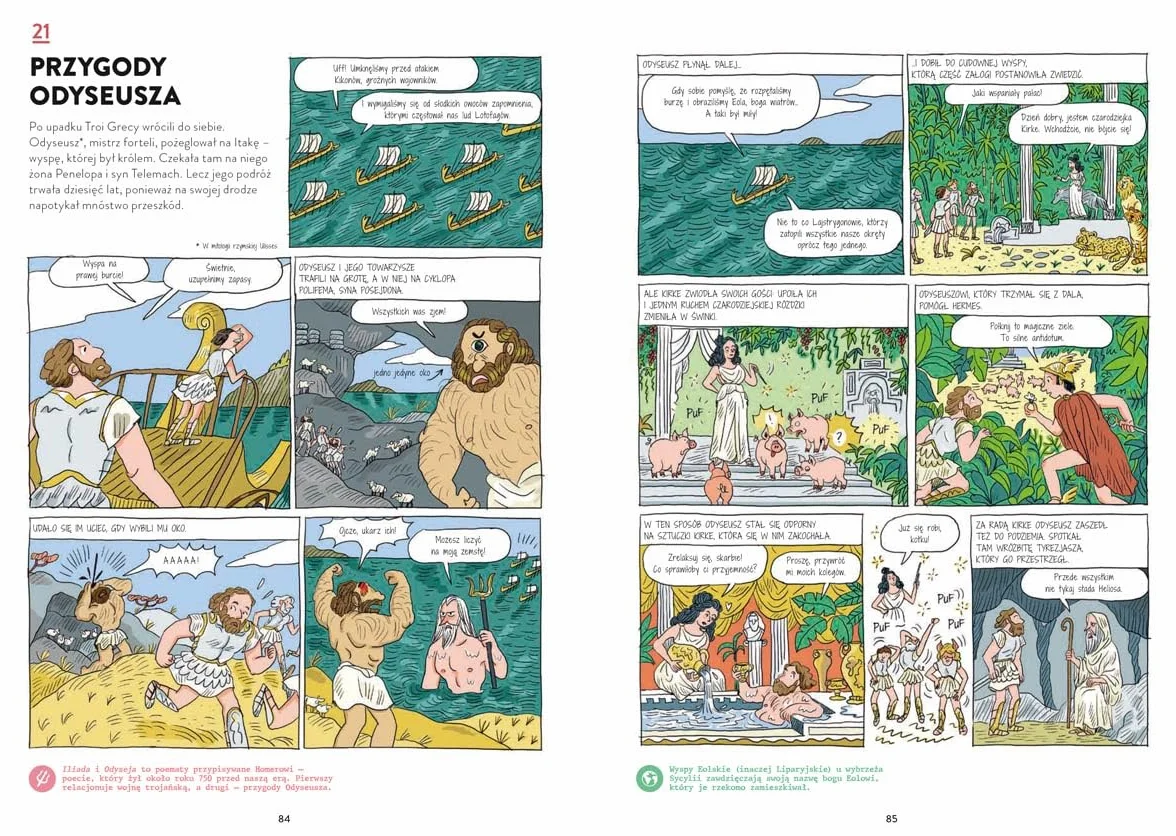 MITOLOGIA GREKÓW I RZYMIAN W KOMIKSIE