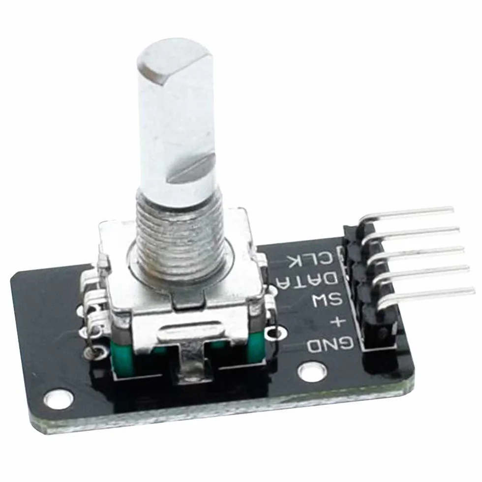 OcioDual KY-040 Rotary Encoder moduł enkoder obrotowy enkoder obrotowy regulator obrotowy Coder Brick Sensor Switch do Raspberry