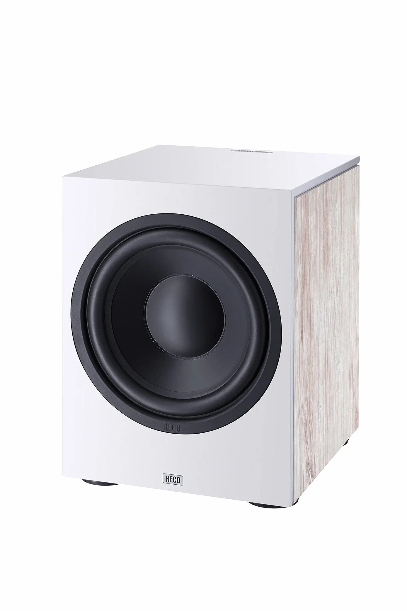 Heco Aurora Sub 30A, aktywny subwoofer basowy, kolor: biały