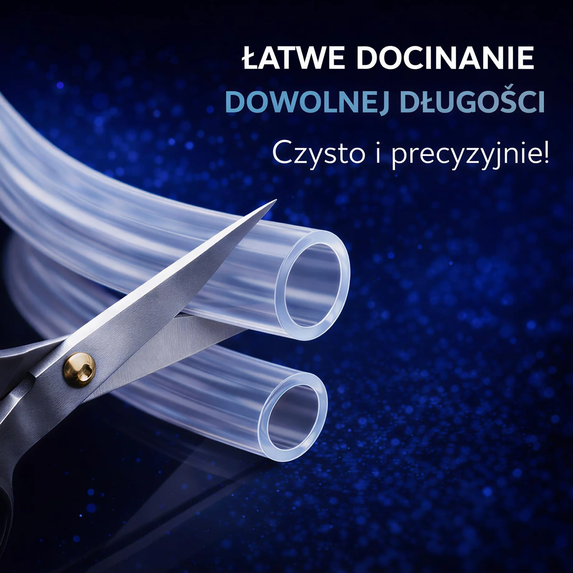 Wąż silikonowy 8mm ID x 11mm OD 2 Metry -50 do 230 C - Idealny do domu, akwarystyki, laboratorium, przemysłu