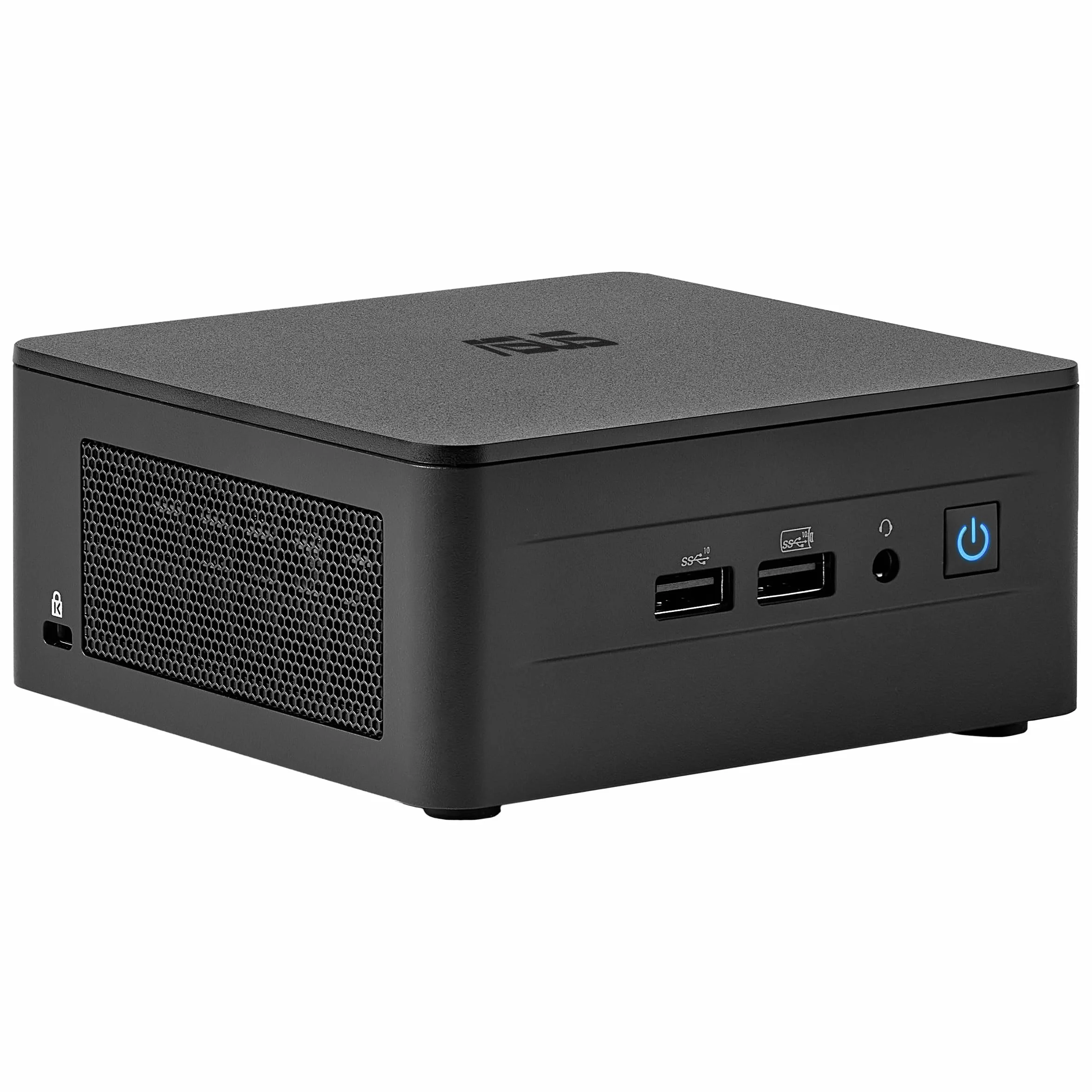 ASUS NUC 13 Pro komputer stacjonarny Barebone (Intel Core i5-1350P, vPro, Intel UHD Graphics, bez pamięci, bez pamięci masowej, bez systemu operacyjnego, bez kabla zasilającego)