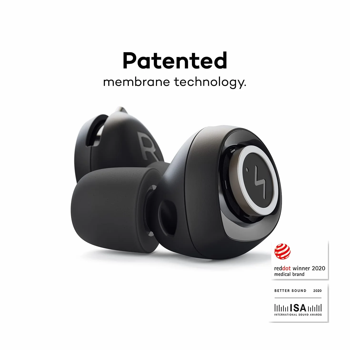 Minuendo akustyczne zatyczki do uszu High Fidelity, ochrona słuchu dla muzyków, regulowane zatyczki do uszu z tłumieniem dB, wyprodukowane w Norwegii, nagradzany design, odpowiednie na koncerty,