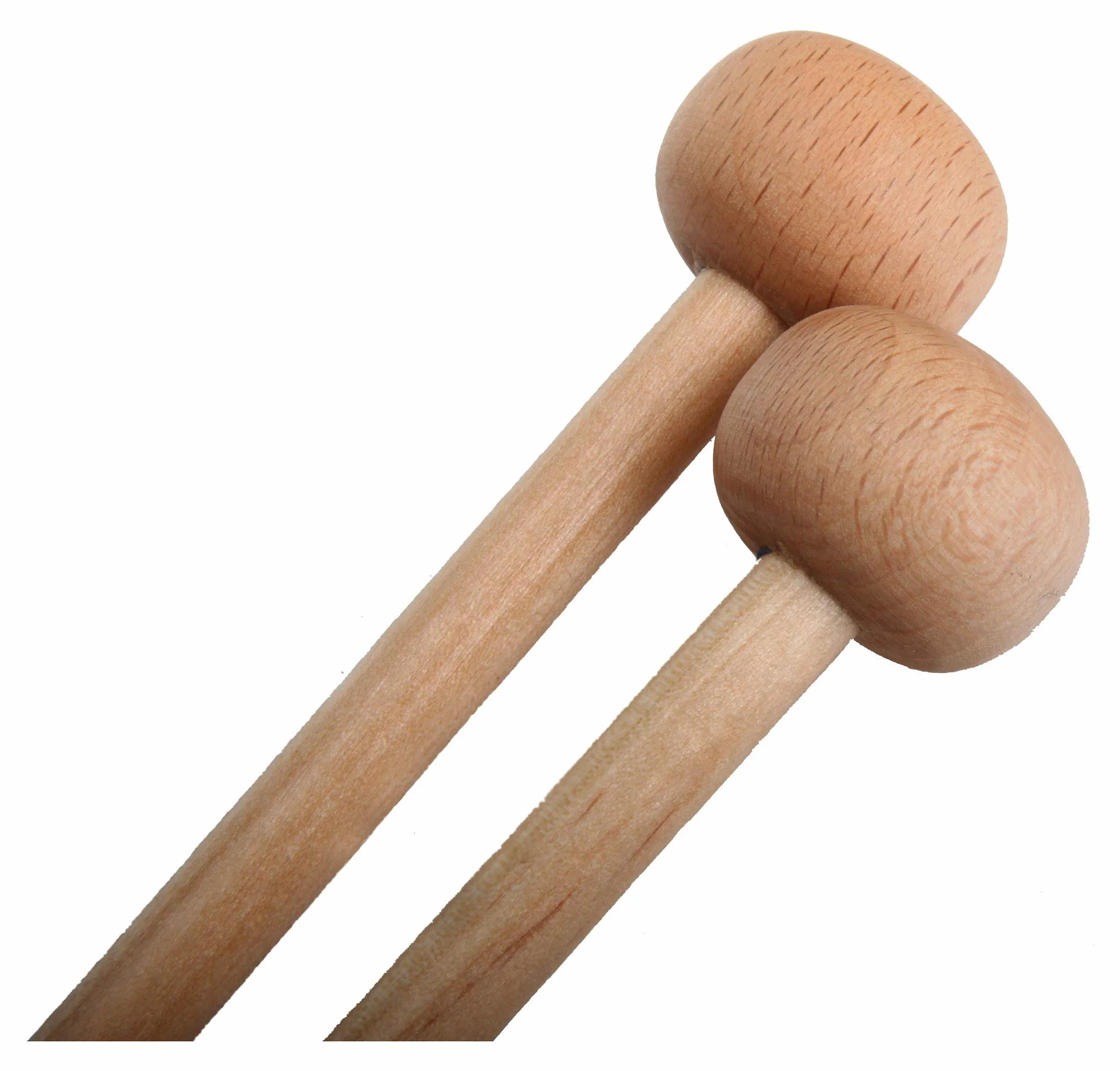 XDrum MG4 pałeczki do gry w dwoje (dostawa w parze, perkusja, drewno klonowe, długość całkowita: 38 cm, średnica główki: 2,6 cm)