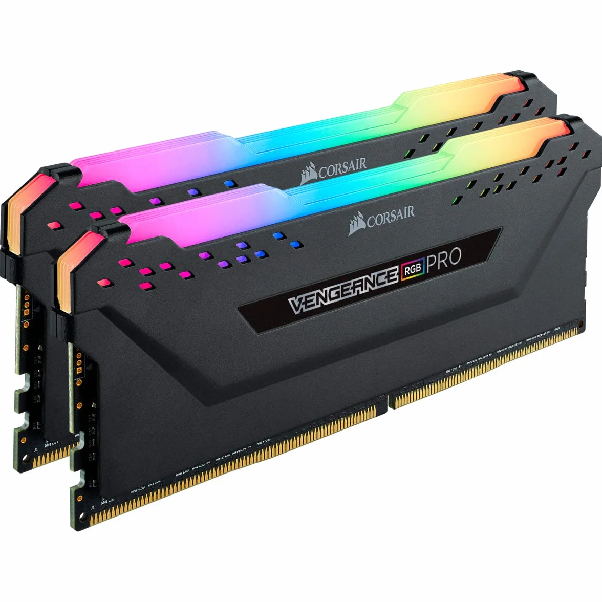 Corsair Vengeance RGB PRO 32GB (2x16GB) DDR4 do 3600MHz (PC4-28800) C18 AMD Optimized Memory – Black