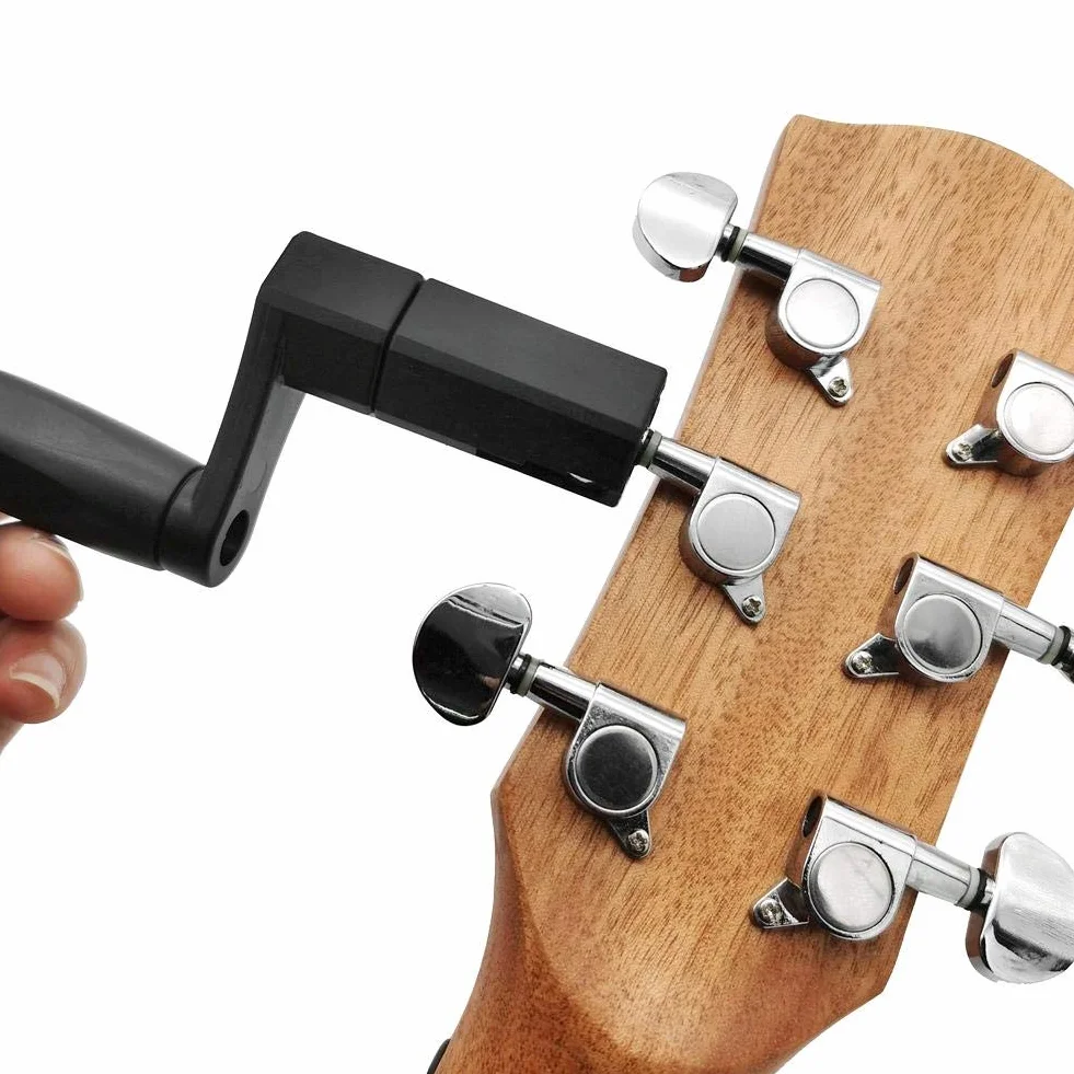 Drfeify Nawijarka do strun gitarowych, trwały, przenośny, mostek, narzędzie ABS, dla muzyków, gitarzystów, napraw, wykonawców scenicznych