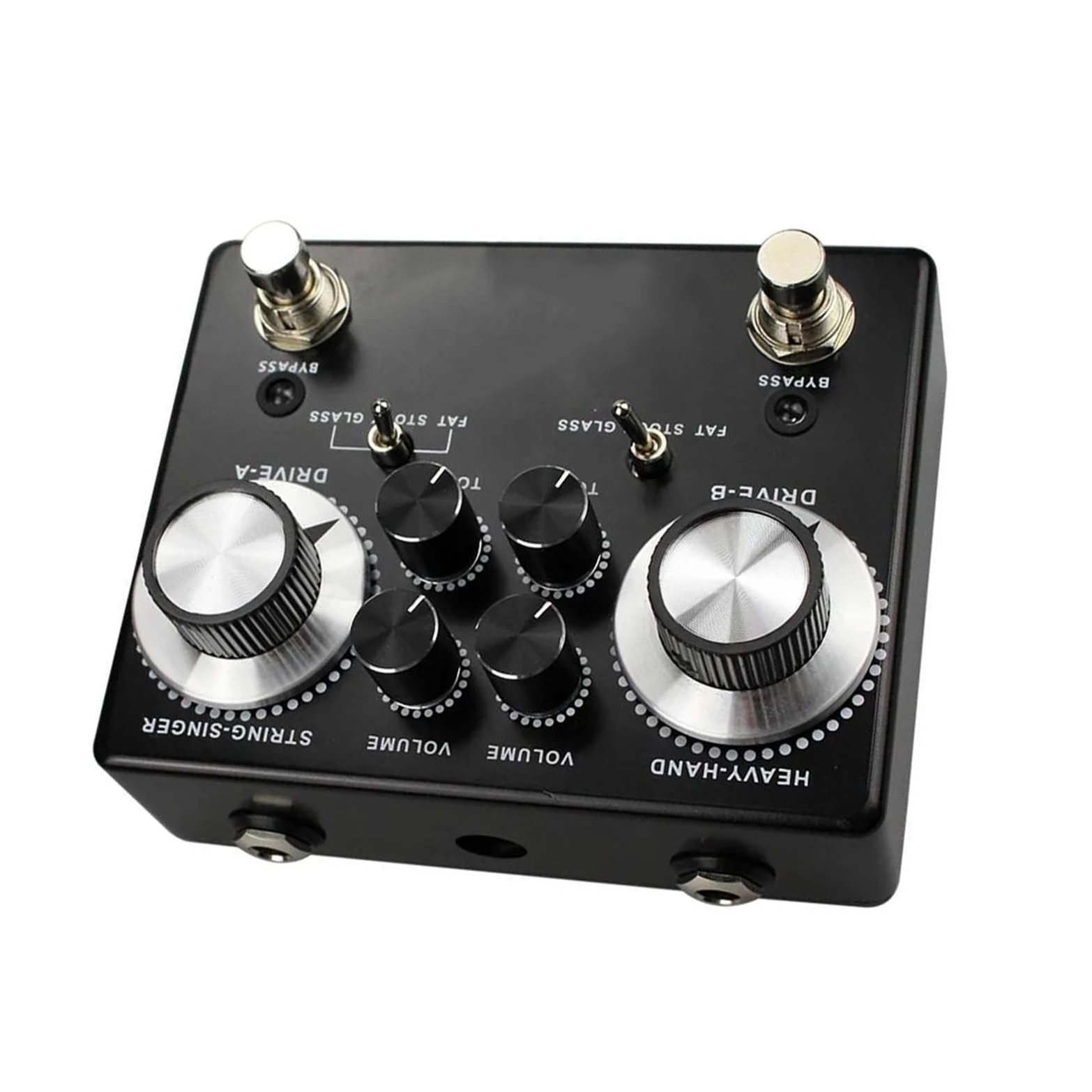 Pedał Efektów Gitarowych Overdrive Profesjonalne Akcesoria Do Ćwiczeń Wykonawczych(Black)