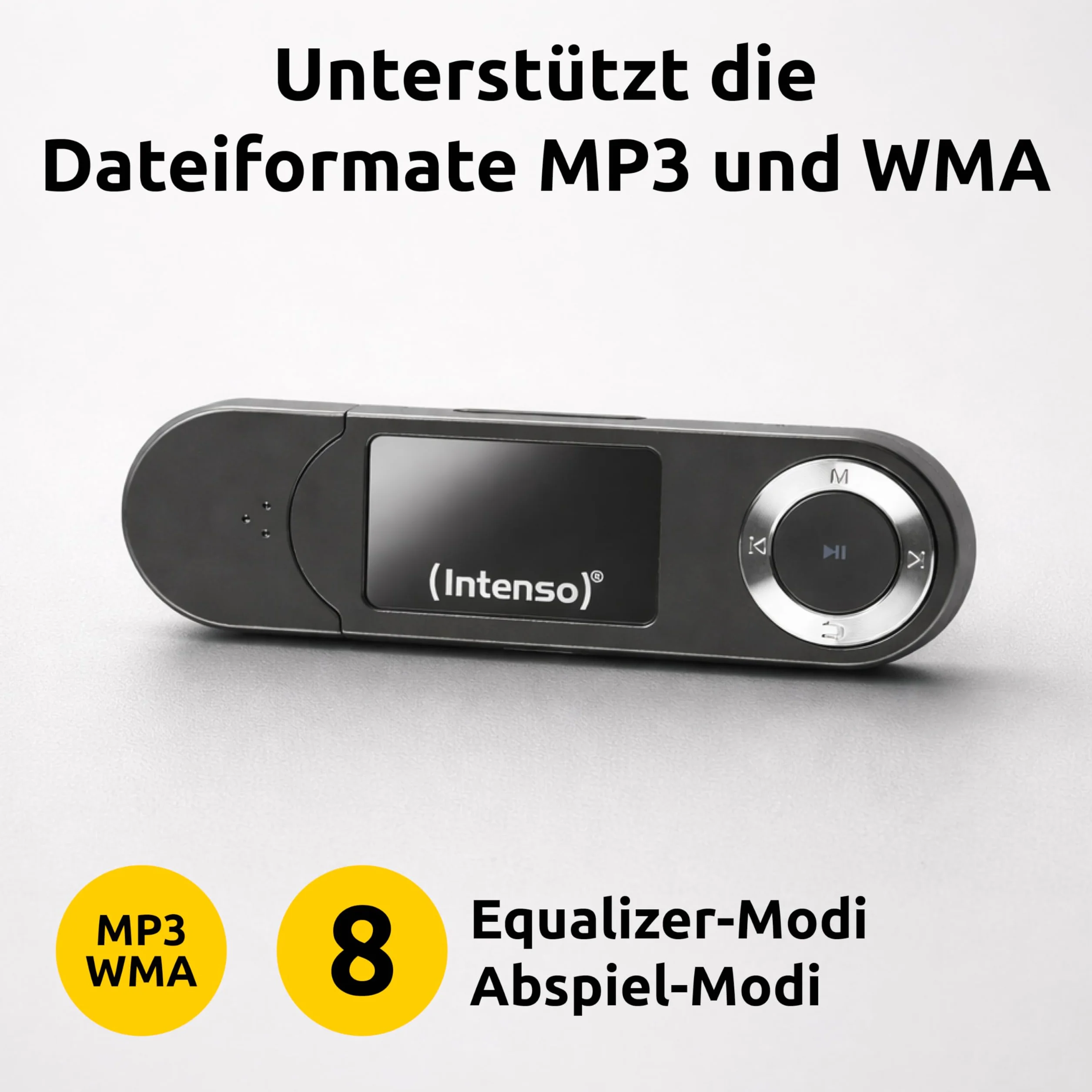 Intenso Odtwarzacz MP3 Music Walker 16 GB, czarny