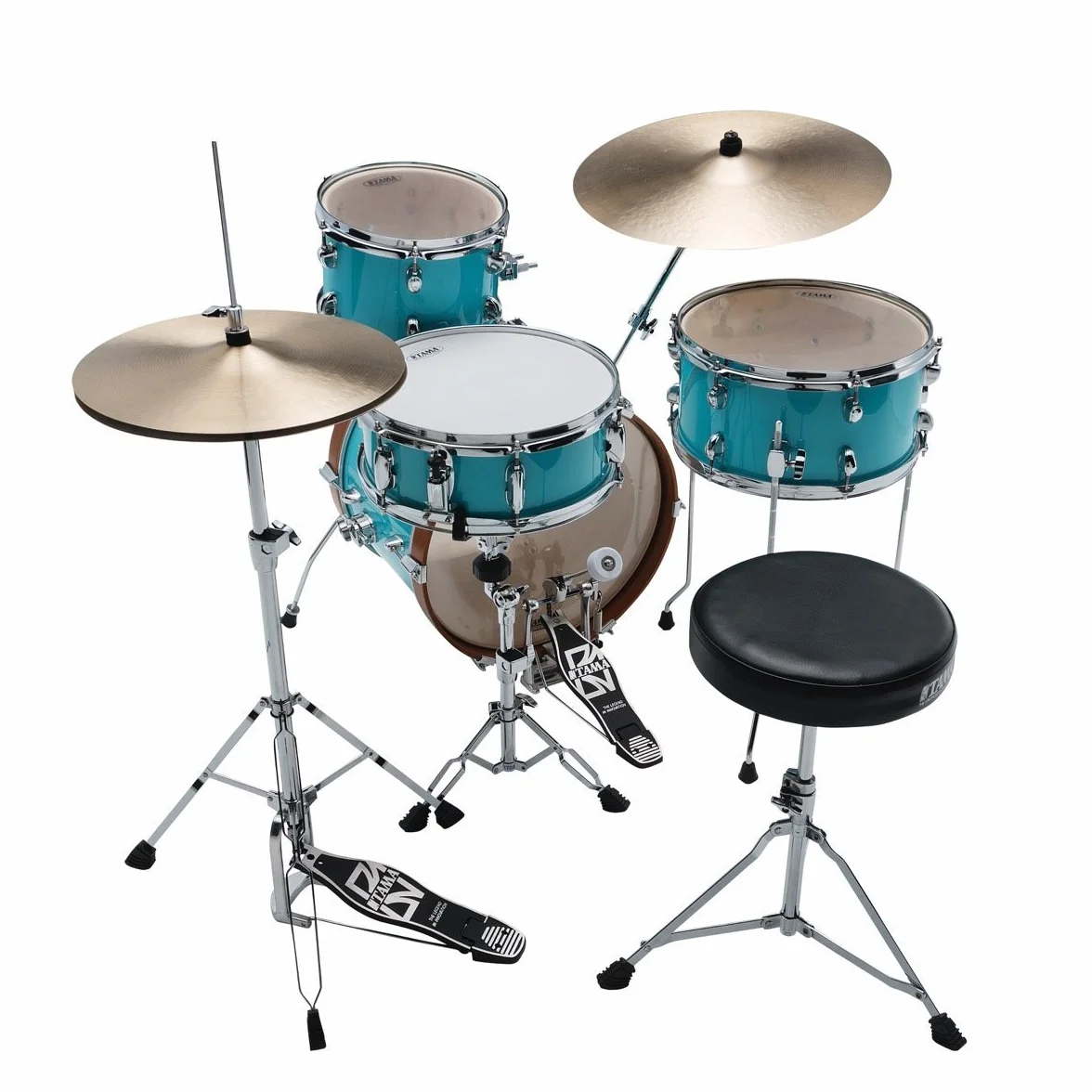 Tama Club Jam LJK48S-AQB Shell-Set Aqua Blue - Zestaw korpusów bębnów
