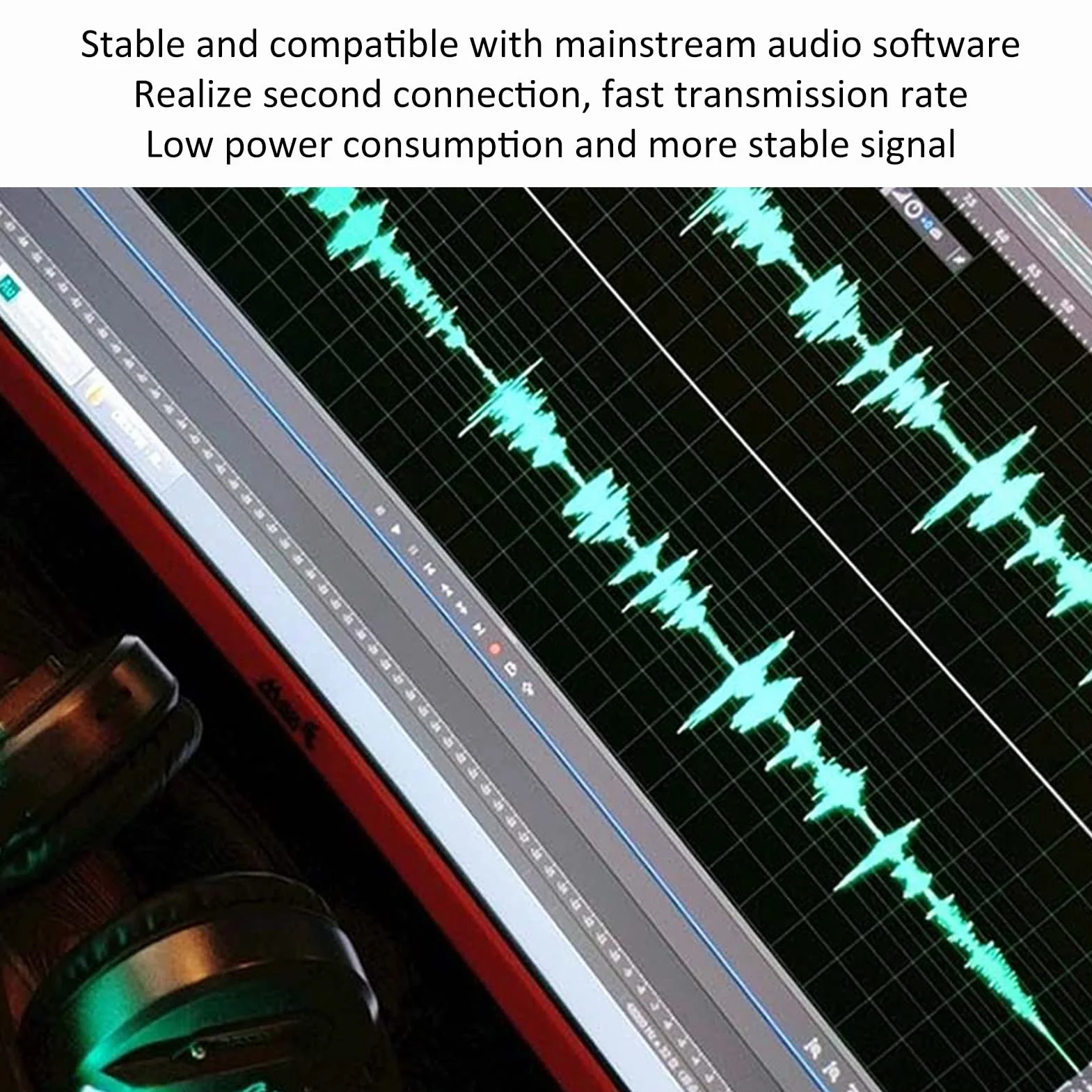 2-kanałowy Mikser Audio, Przenośny Mały Sterownik Karty Dźwiękowej Mini USB Mikser Bezpłatny, Konsola Miksująca Dźwięk do Nagrywania Muzyki Domowe Karaoke Internetowe Karaoke, Q 12