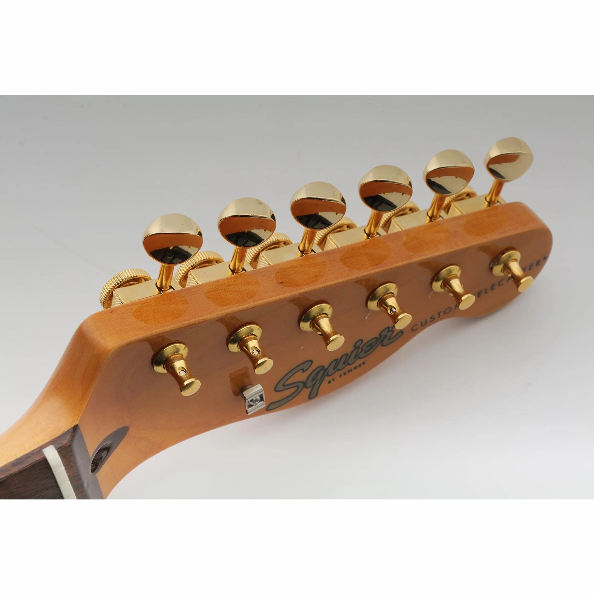 Musiclily Pro Vintage Tunery Blokujące Klucze do Gitary Elektrycznej Squier Classic Vibe Strat Tele, Złoty