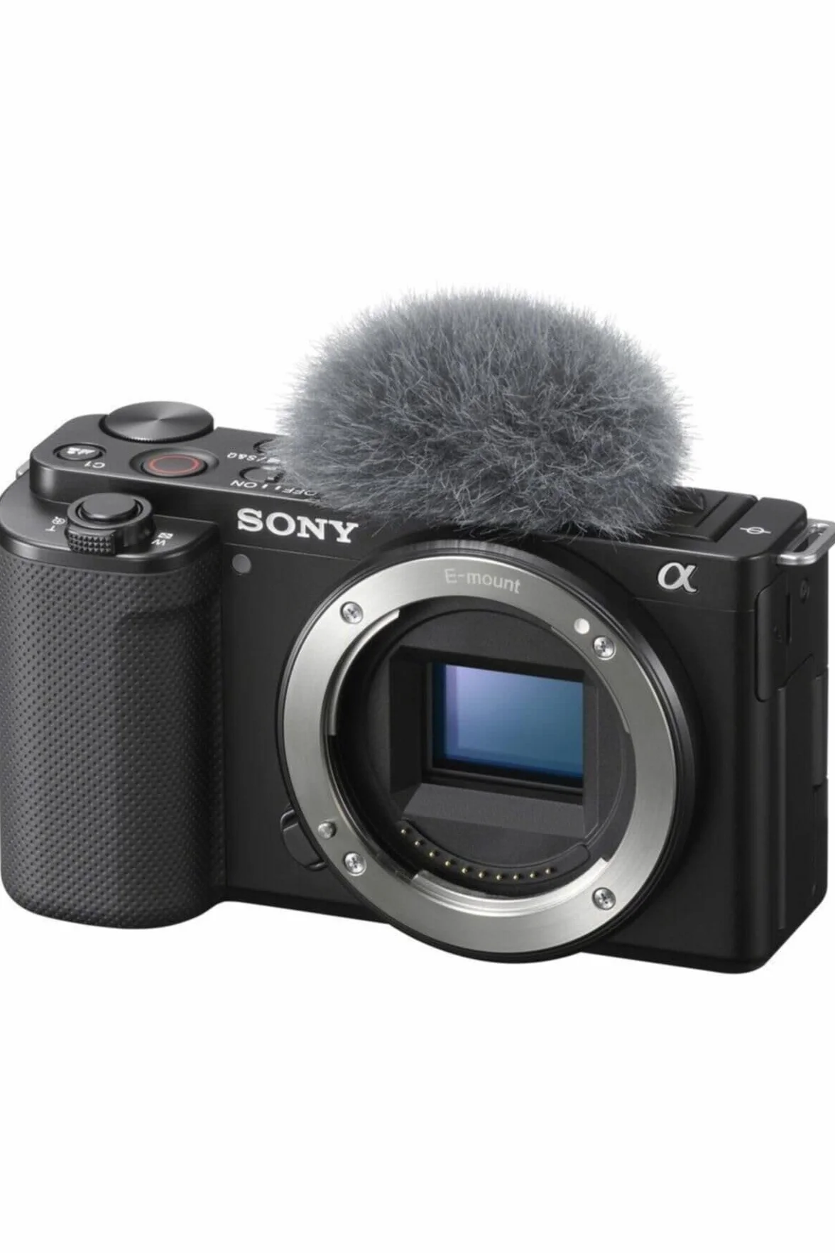 Sony ZV-E10 bezlusterkowy aparat do vlogowania (matryca APS-C, wideo 4K, odchylany ekran, automatyczne ustawianie ostrości na oko w czasie rzeczywistym, idealny dla twórców treści)