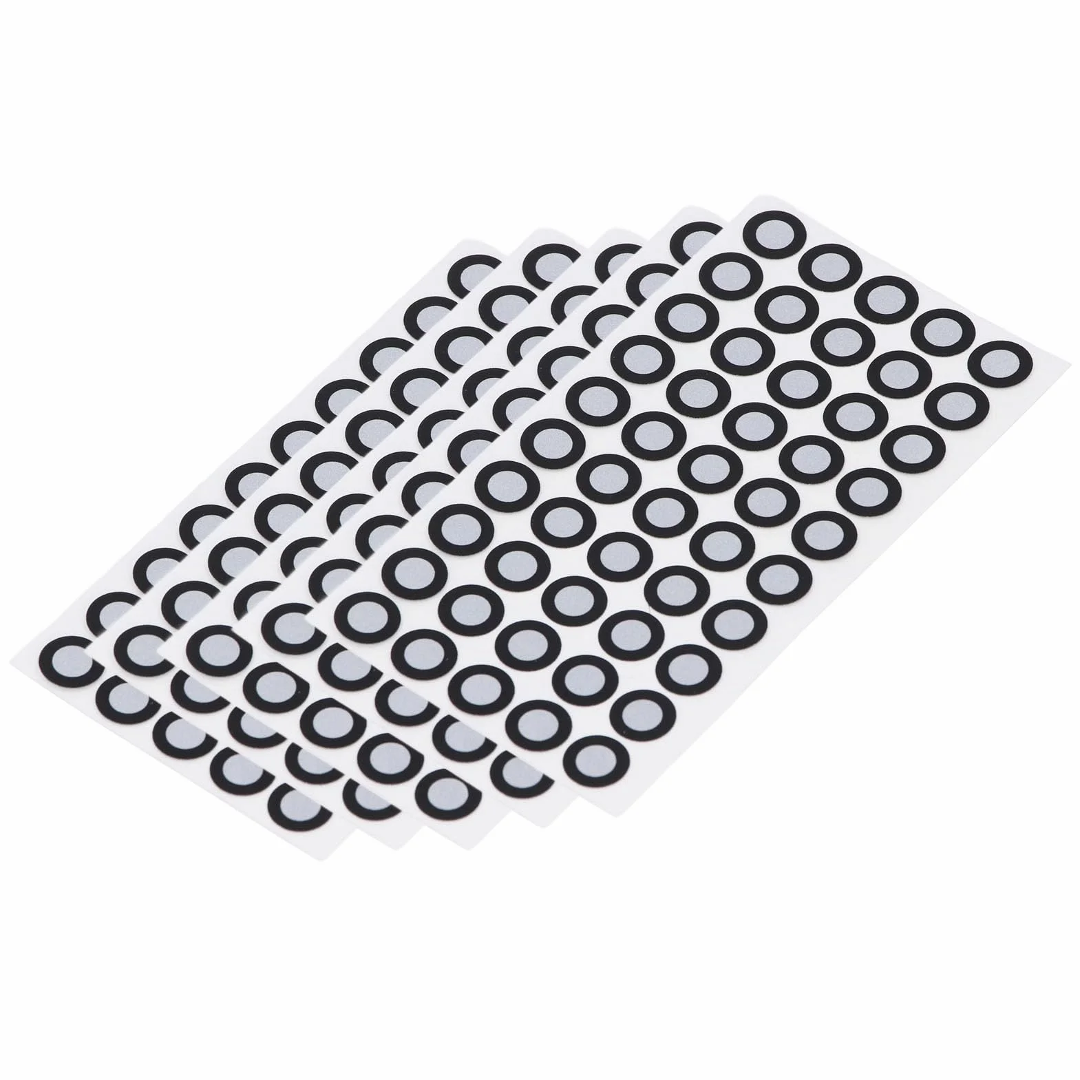 Markery śledzące Skanowanie 3D Kropki, 15 Arkuszy X 50 Sztuk 6,0 Mm Marker Skanujący 3D do Skanera 3D, Naklejki z Odbiciem Rozproszonym, Pozycjonowanie 3D, Naklejka z Znacznikiem