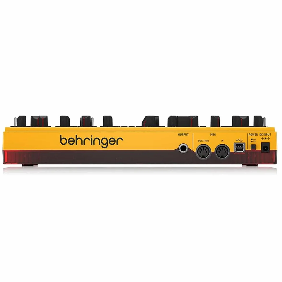 Behringer TD-3-MO-AM Desktop Synthesizer – “Modded Out” Analog Bass Line Synthesizer (Amber Color) – for Synthesizer Musicians