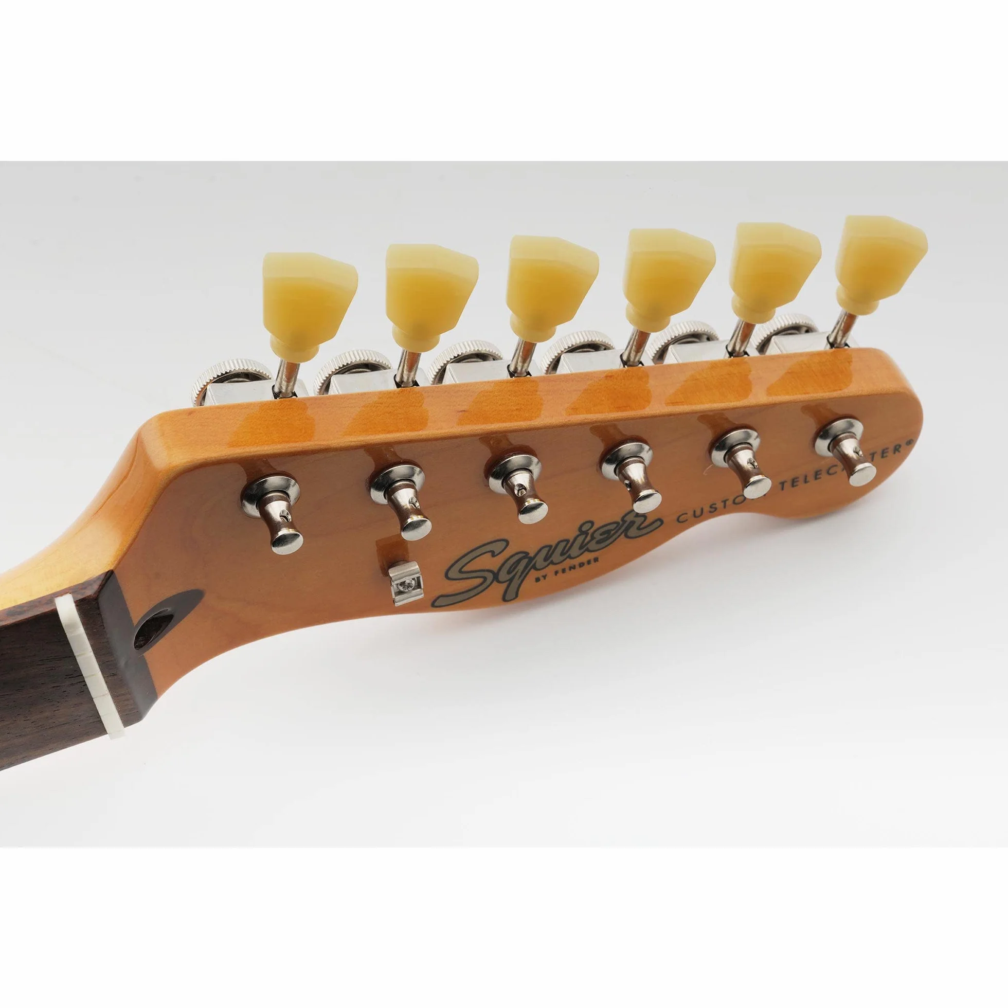 Musiclily Pro 6 w linii Vintage Tunery Blokujące Gitaryowe Klucze Blokowane Kołki do Strojenia do Gitary Elektrycznej Strat Tele, Nikiel Keystone Główki