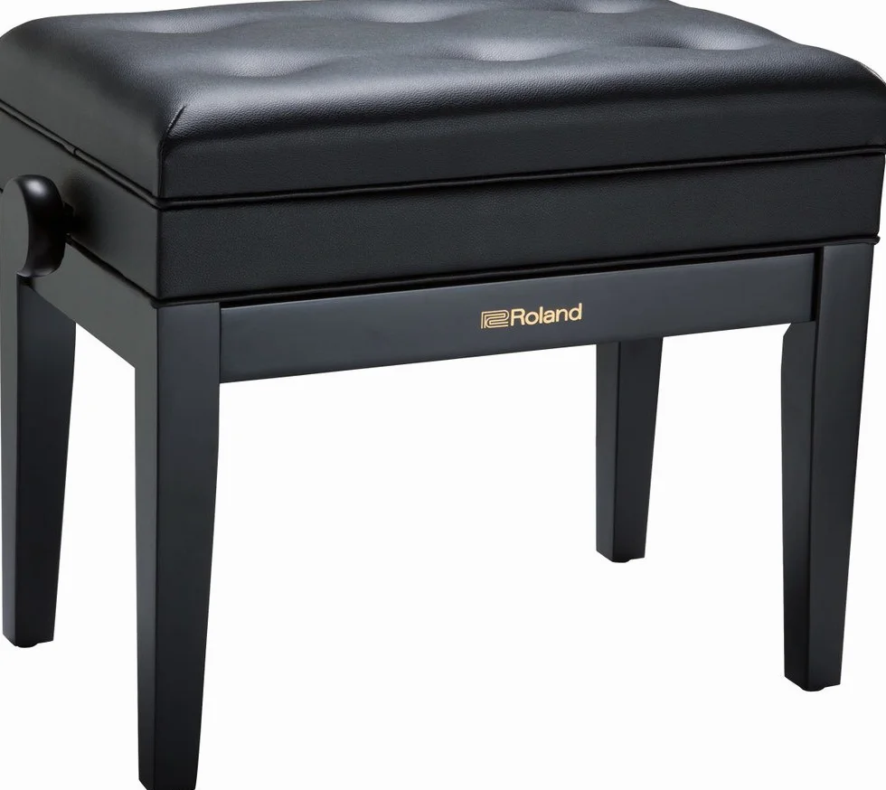 Roland RPB-400BK Piano Bench with Cushioned Seat