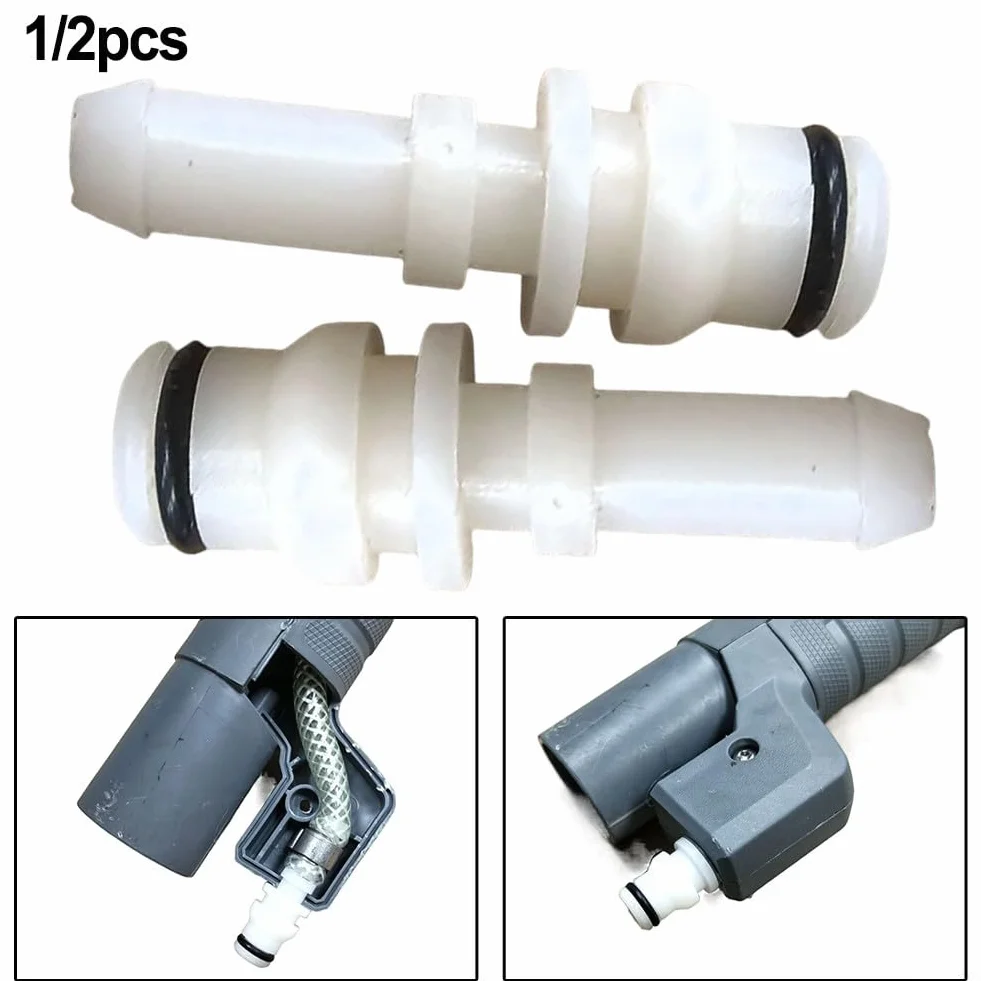 Besttoolifes Replacement Hose Connector Male Plastic for Puzzi 100 200 300 400 8 Carpet and Upholstery Cleaner Compatible with Part 4.443-019.0 Easy to Install Household Cleaning Accessory (2 szt.)