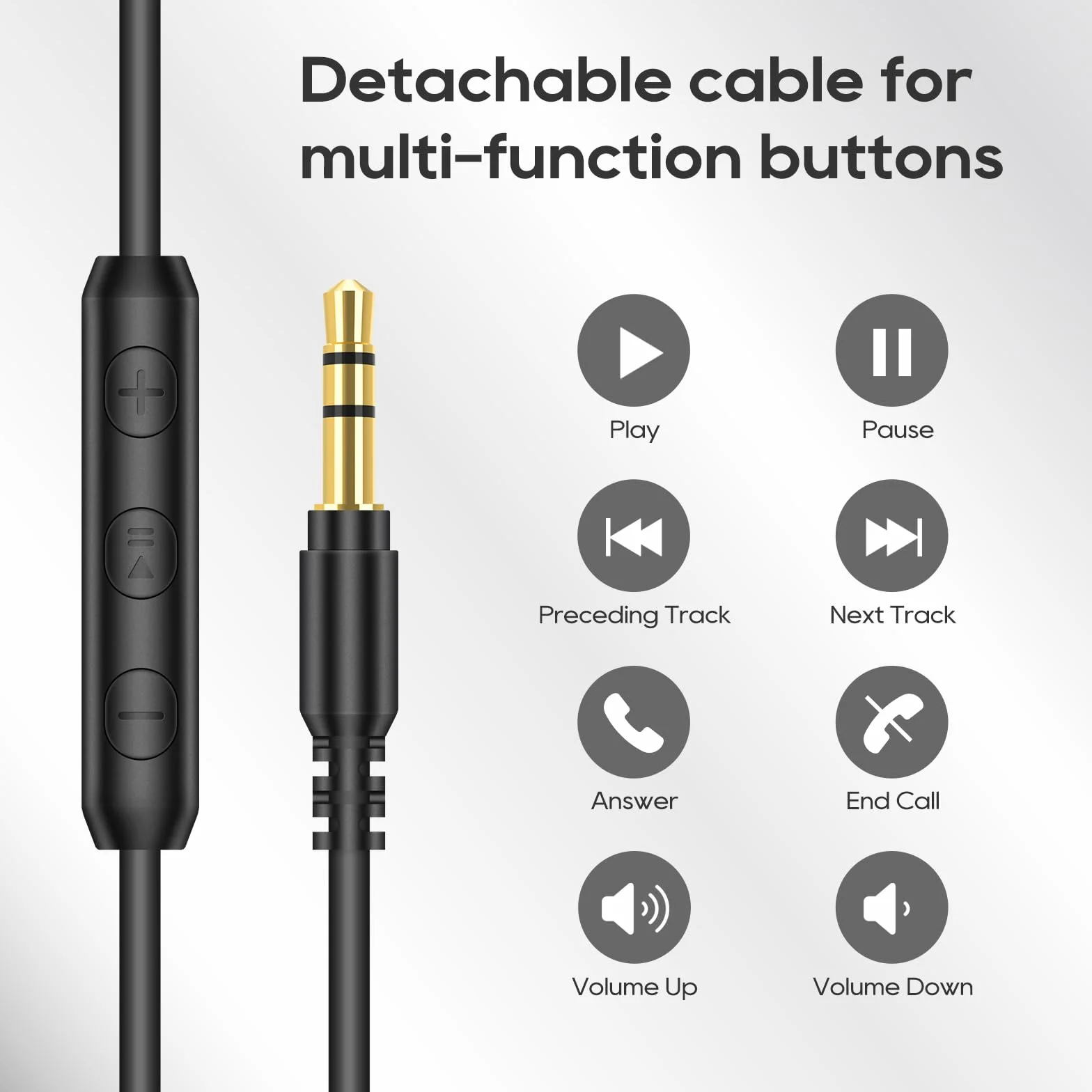 Srhythm HD75 przewodowe słuchawki nauszne DJ do studia