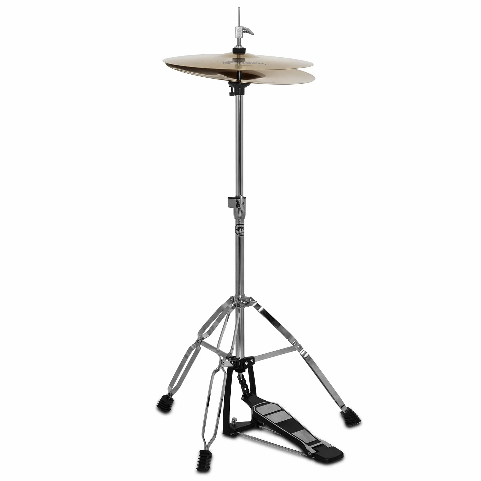 Tiger DHW49-CM podwójny pałąk Hi-Hat stojak z pedałem nożnym bezpośrednim