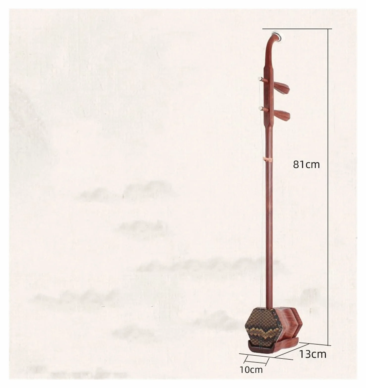 Erhu - Profesjonalny Instrument Muzyczny Huqin z Sześciokątnego Drewna Różanego dla Dorosłych i Dzieci - Test Sztuki Ludowej