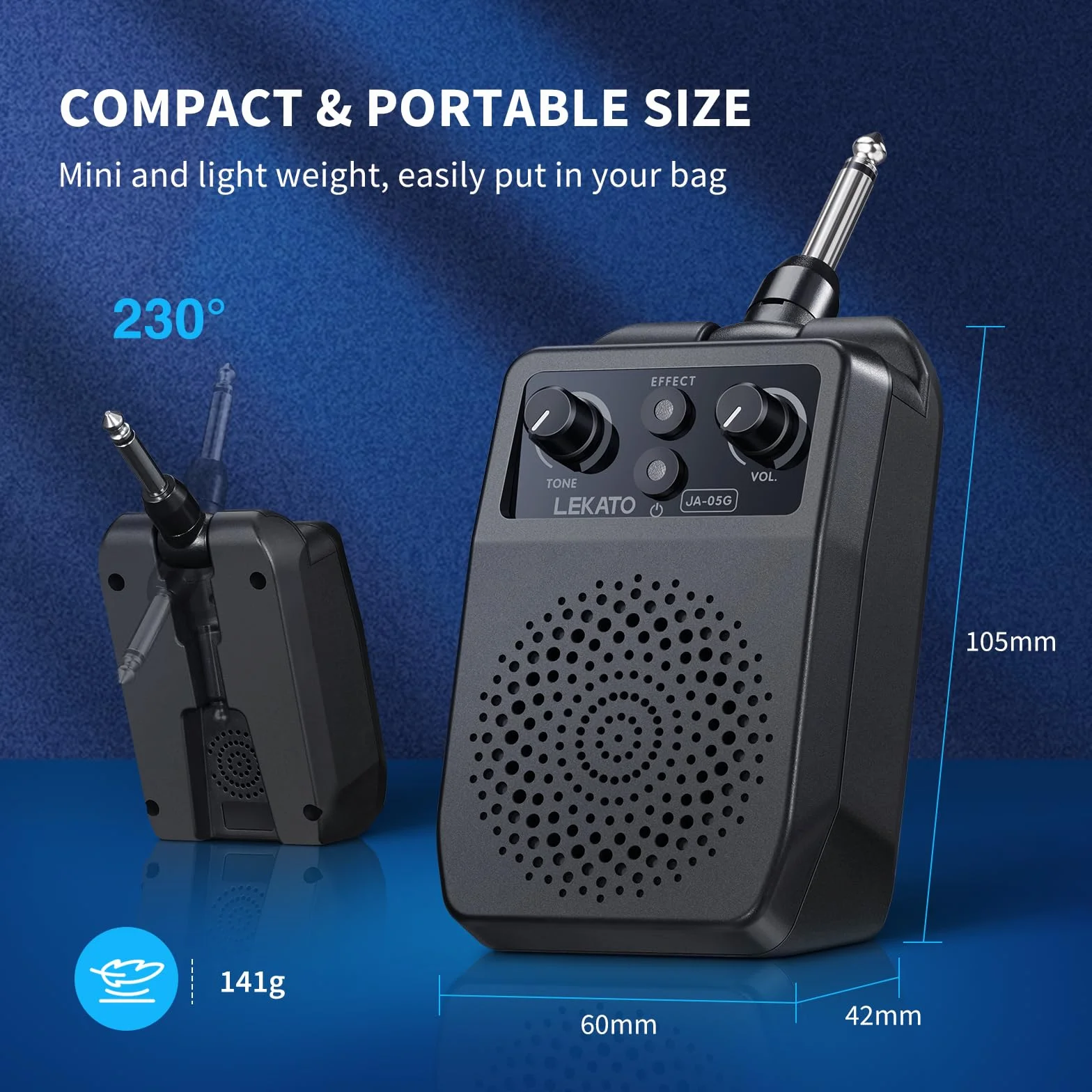 LEKATO Wzmacniacz gitarowy typu plug-in