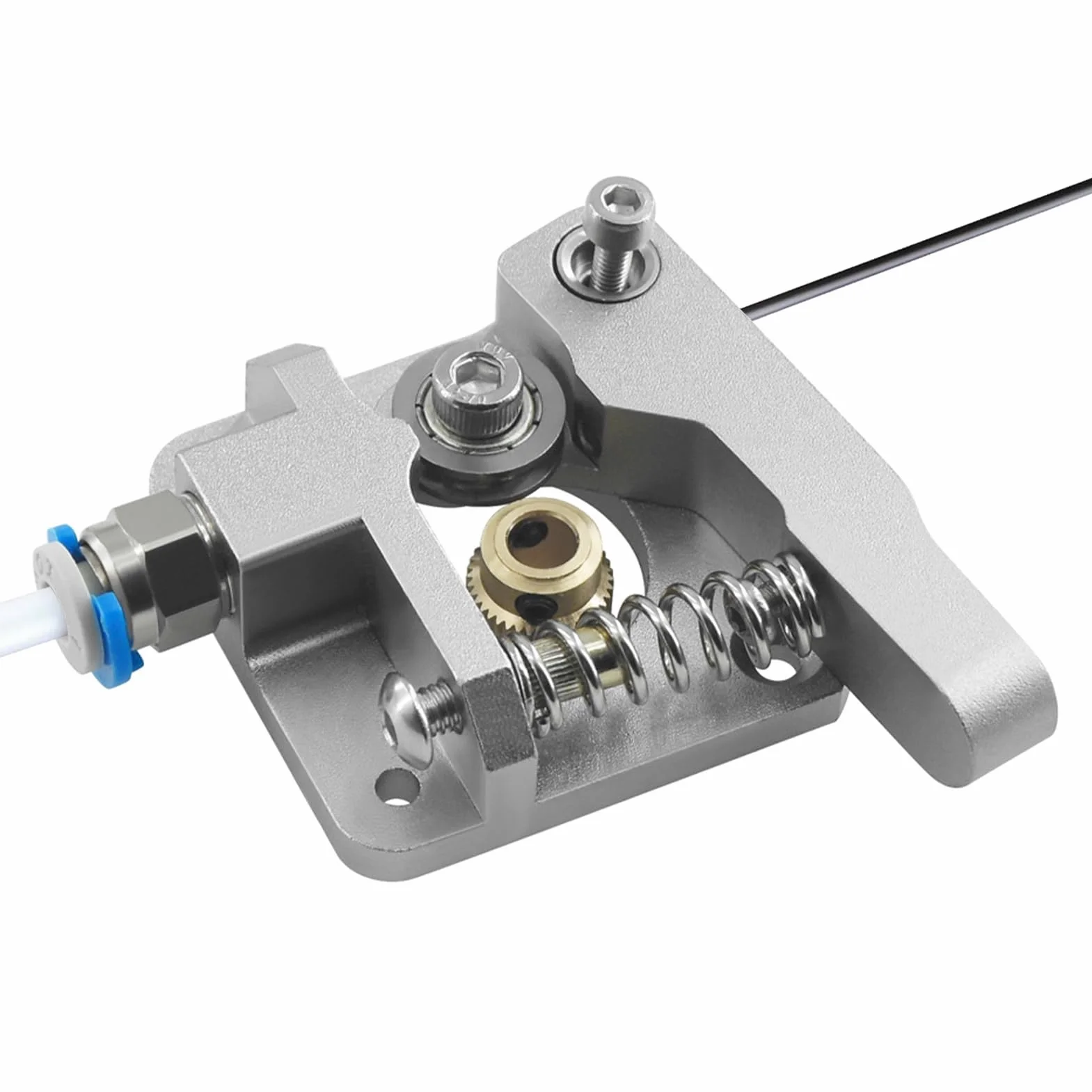 LEONTOOL Oficjalny zestaw wytłaczarki do drukarki 3D, ulepszona wytłaczarka Ender 3, aluminiowy podajnik napędu 1,75 mm, wytłaczarka do drukarek 3D Creality Ender 3, Ender 5, CR-10 Series