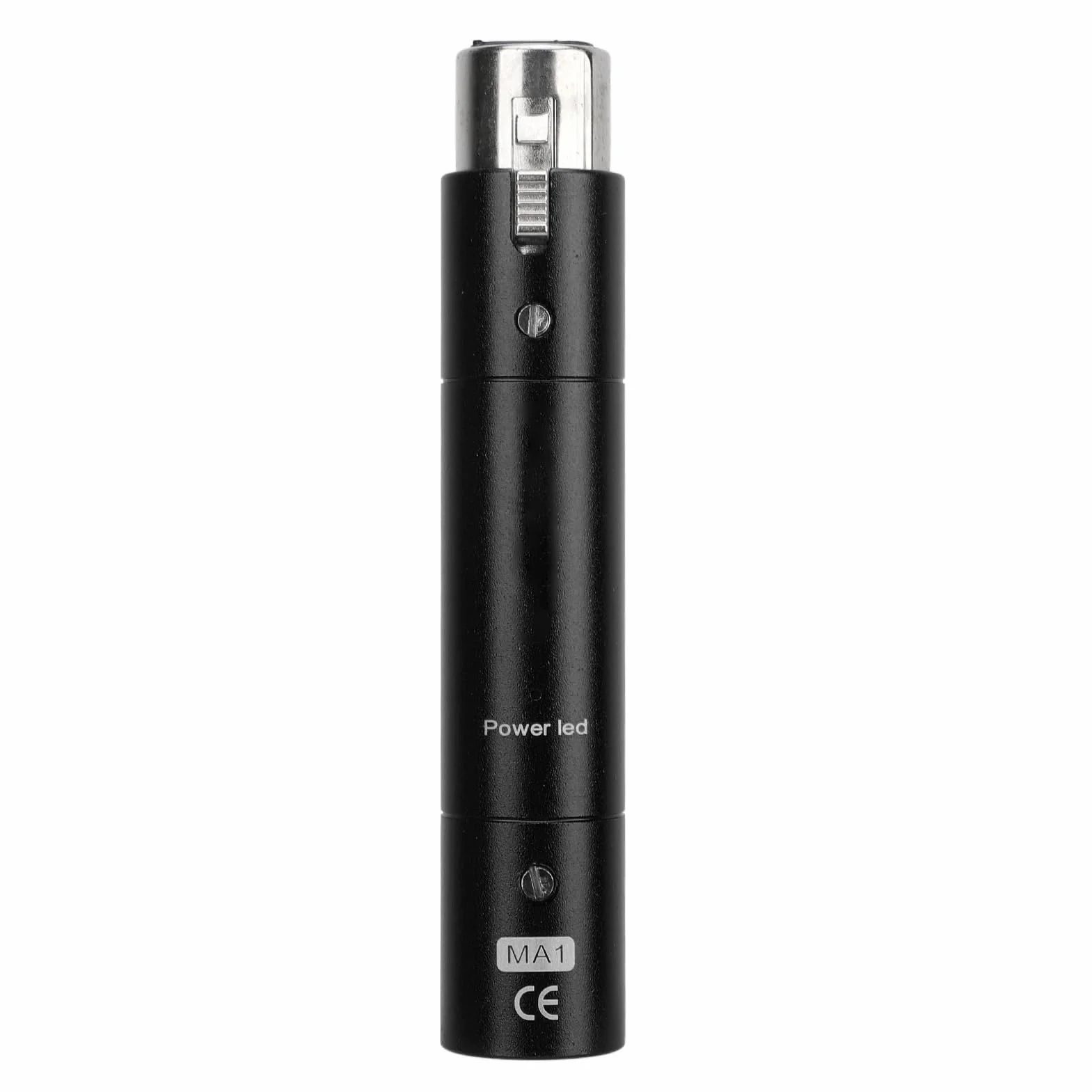 CHICIRIS Aktywny Wzmacniacz MIC z 28db Zysk Bezstronny Wzmocnienie dla Nadawania Transmisji na żywo XLR 3 Pin Złącza Męskiego/żeńskiego (BLACK)