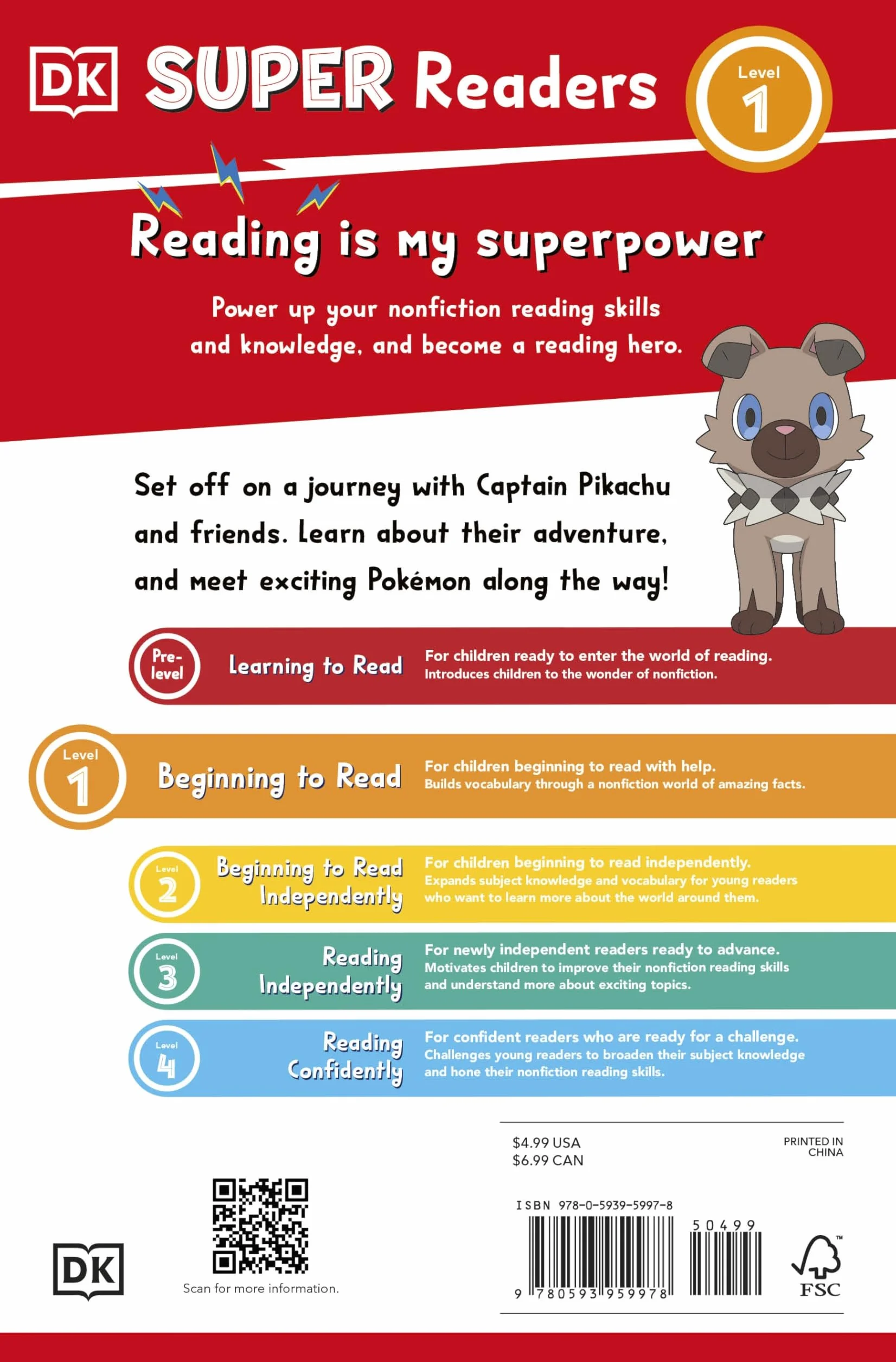 DK Super Readers Level 1 Pokémon A New Journey