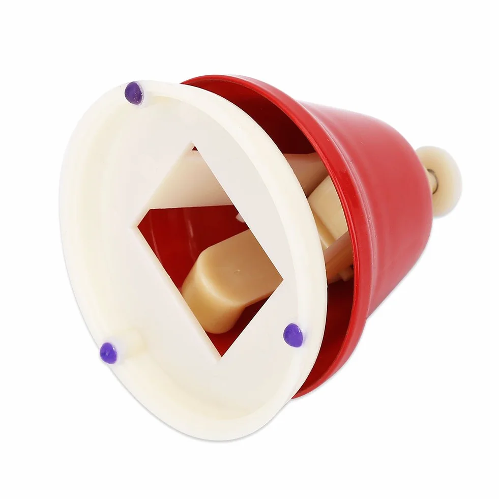 Handbells 8-Note Diatoniczny Kolorowy Zestaw Dzwonków Ręcznych Instrument Muzyczny Coloful Instrument Perkusyjny dla Aktywności Rodzinnej Szkoła ślubna