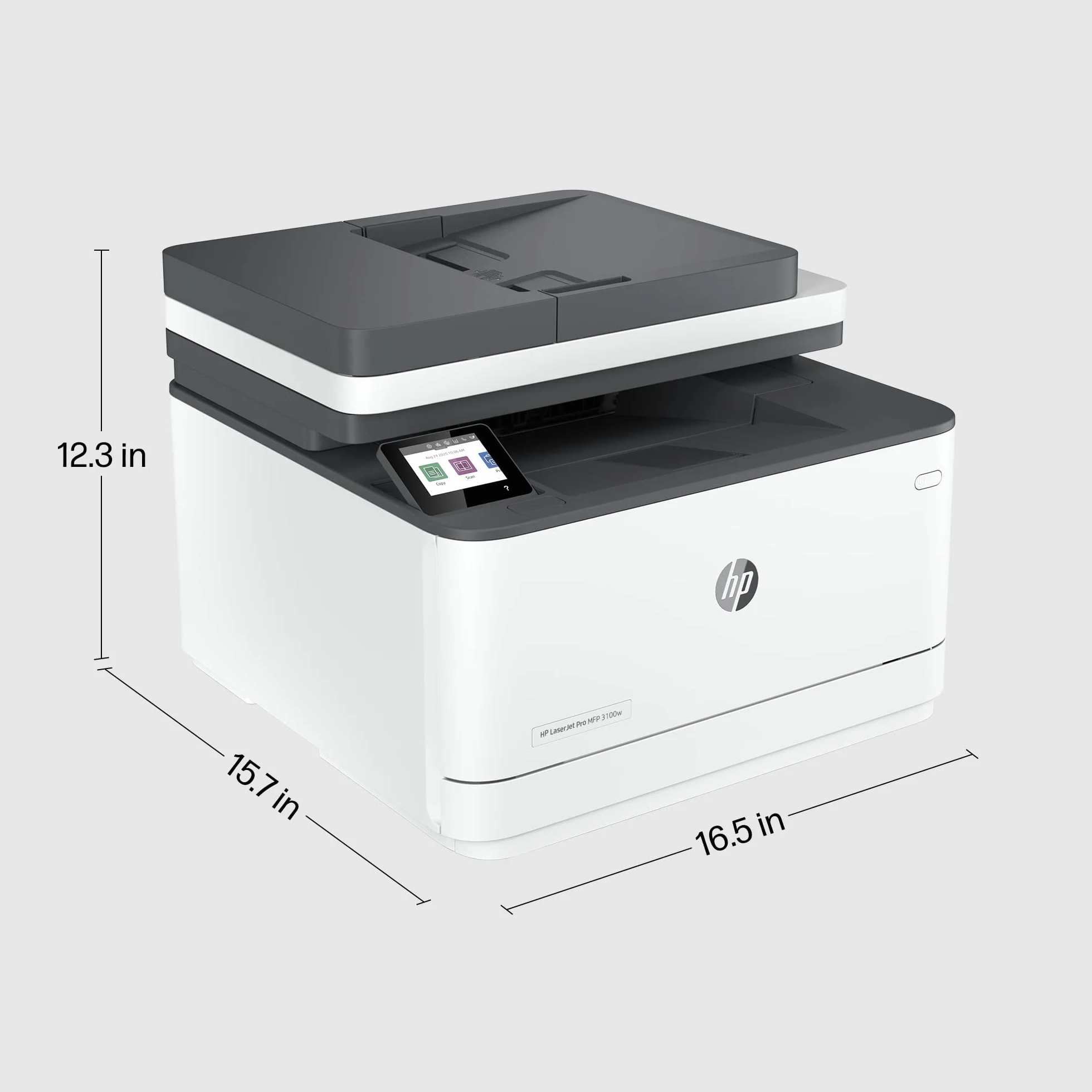 HP LaserJet Pro Drukarka 3002dn, Czerń i biel, Drukarka do Małe i średnie firmy, Drukowanie, Dwuzakresowa sieć Wi-Fi; Mocne zabezpieczenia; Energooszczędność; Szybki wydruk pierwszej strony;