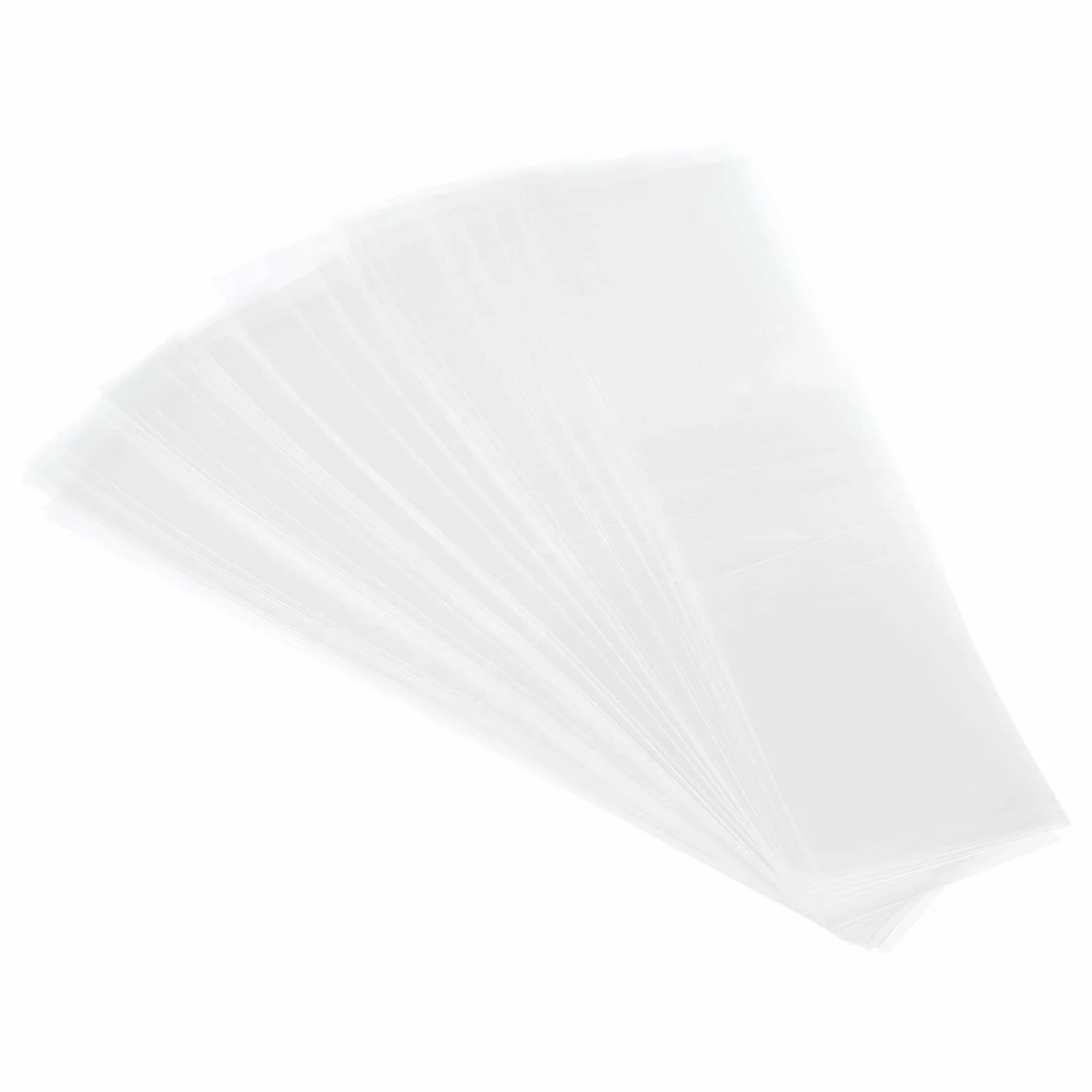 PATIKIL Perforowane taśmy termokurczliwe 140 x 35 mm, 400 sztuk taśm termokurczliwych z PCW, pasuje do nakrętki o średnicy od 3,39 do 8 cm do słoików, przezroczysta