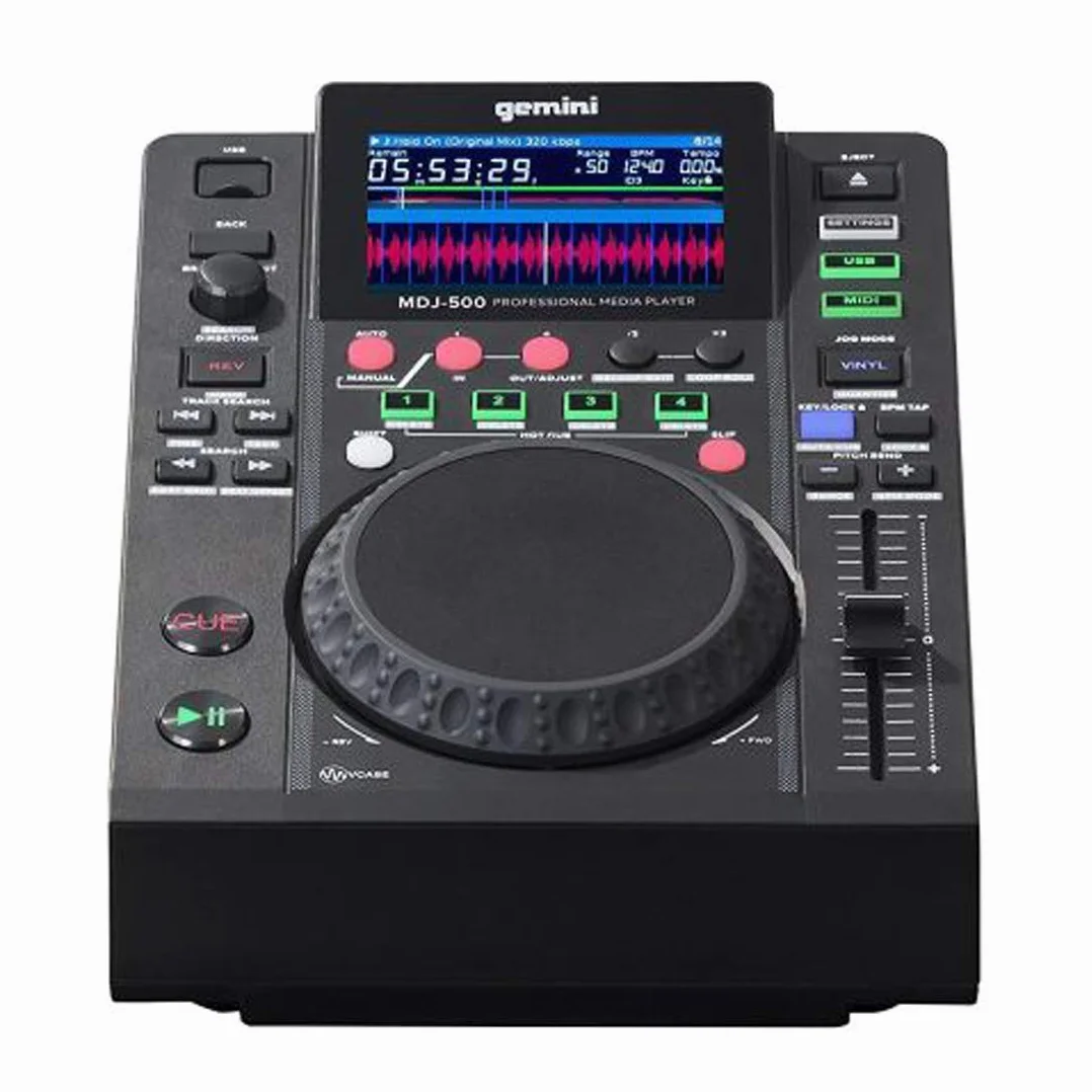 Gemini MDJ-500 odtwarzacz CD MP3 z gniazdem USB i wyświetlaczem LCD