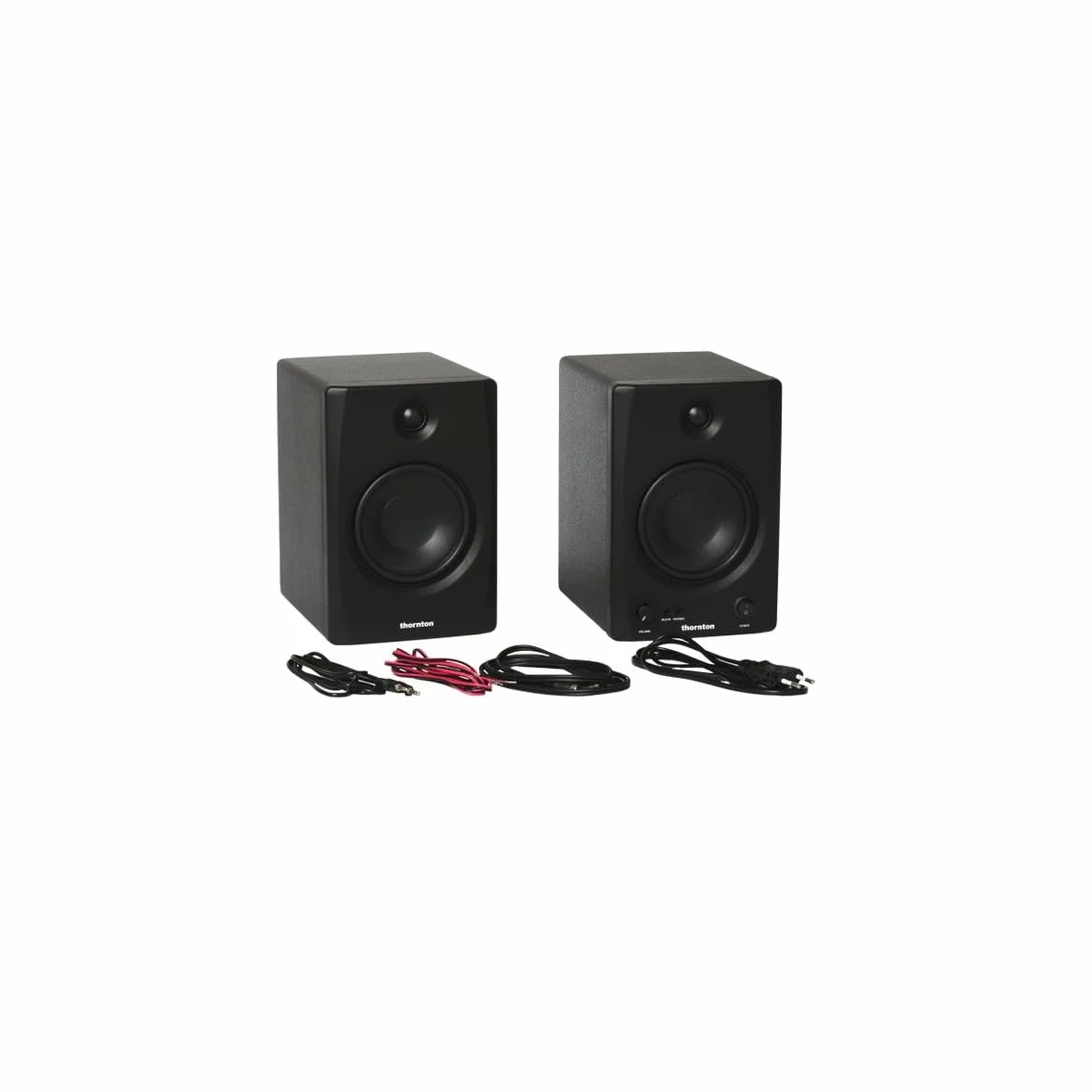 Thornton Pure 50 aktywnych monitorów studyjnych para 60 W klasa D symetryczne wejścia BT