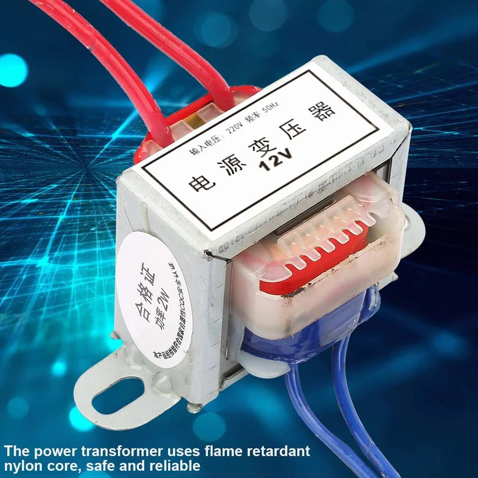 AC 12 V / 24 V napięcie wyjściowe 2 W wejście 220 V 50 Hz Single Power Transformer do samochodów osobowych, energii elektrycznej (12 V)