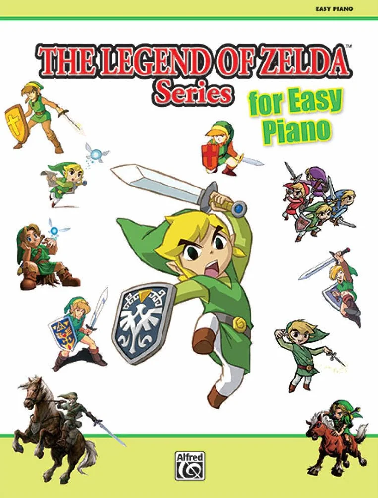 Legend of zelda series easy piano book